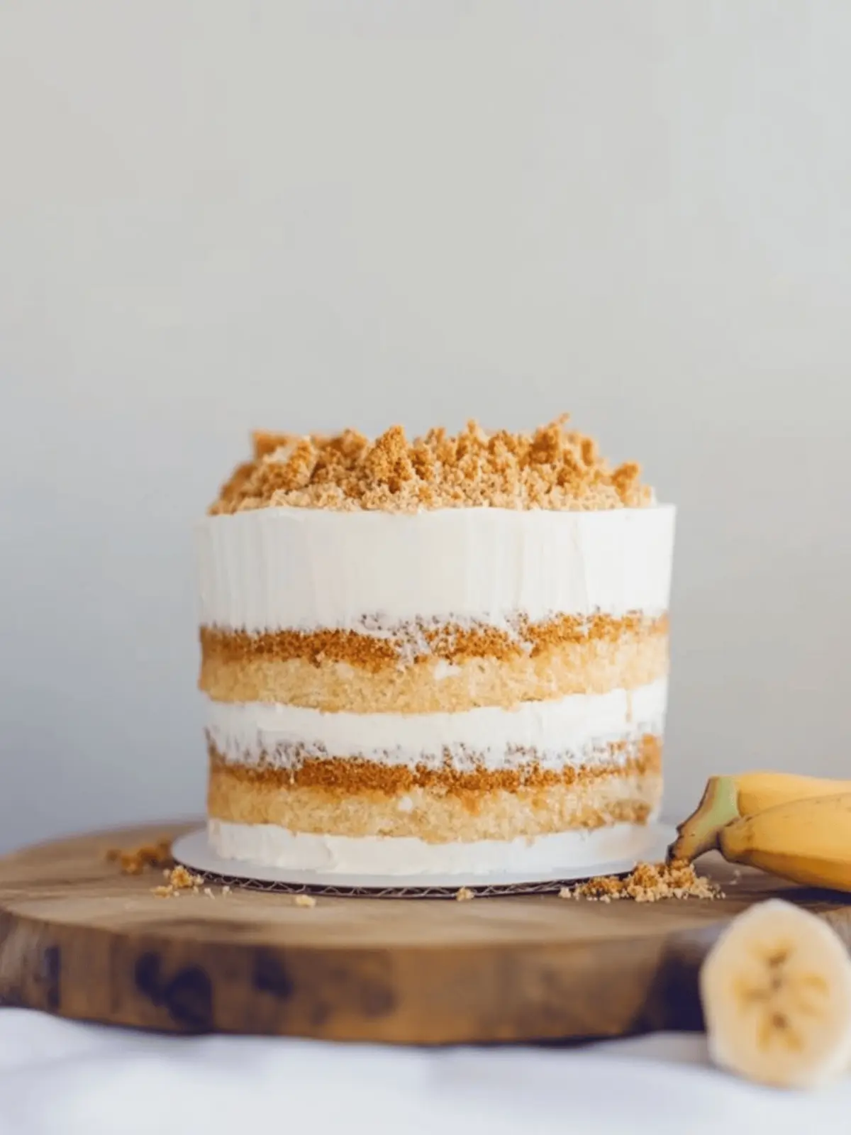 Indulge in Bliss: Irresistible Banana Cream Cake Delight 3 Banana Cream Cake