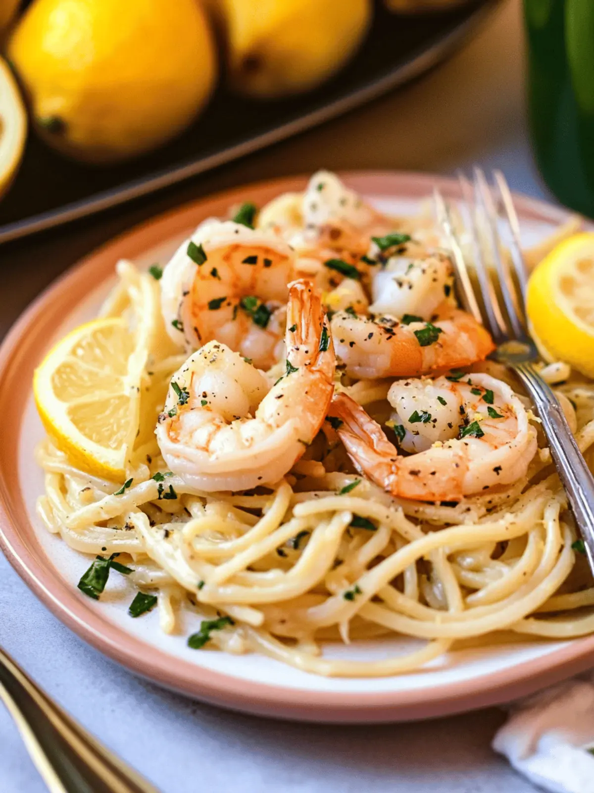 Baked Lemon Garlic Shrimp with Pasta in 30 Minutes Delight 2 Baked Lemon Garlic Shrimp with Pasta