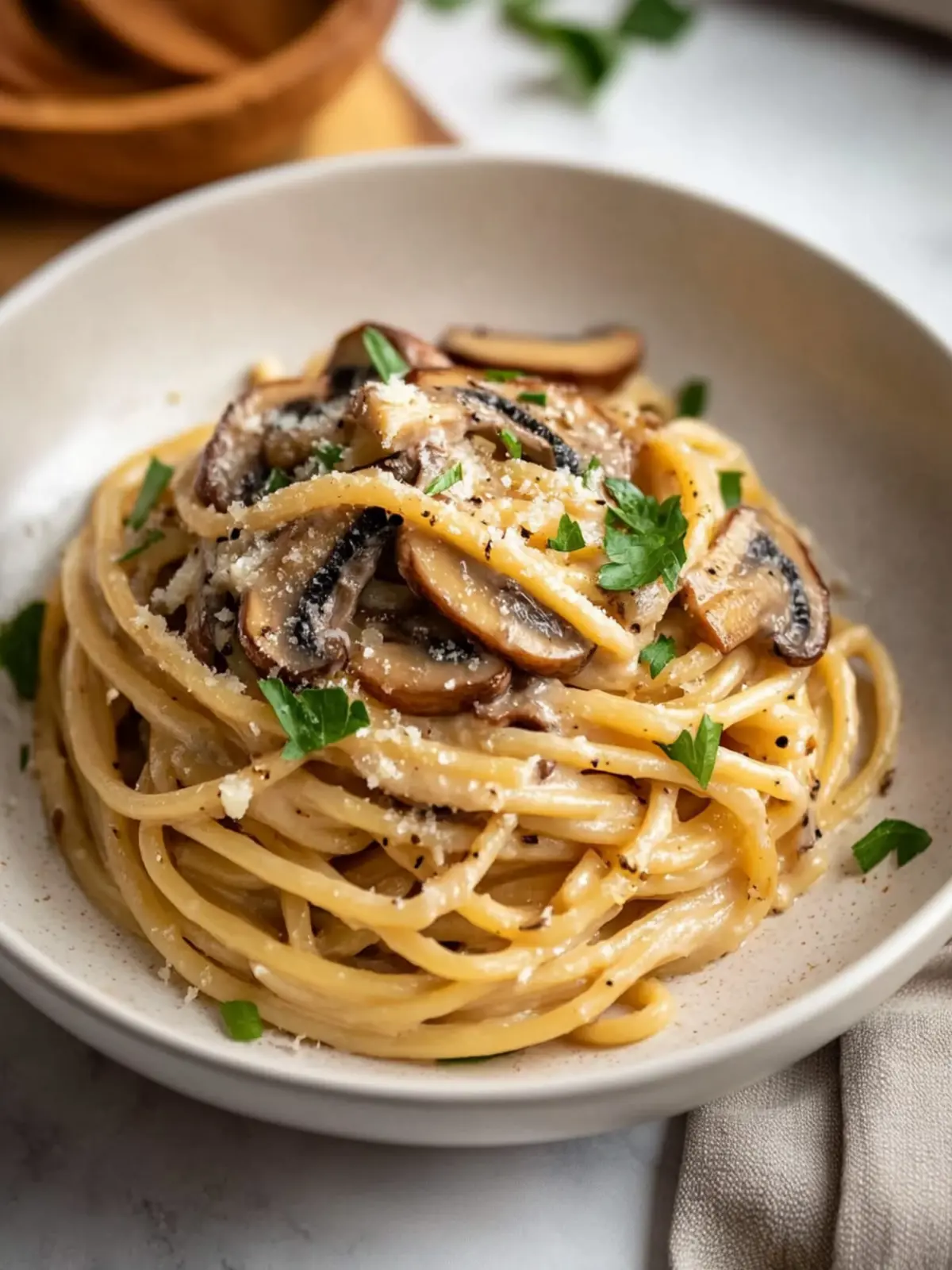 30-Minute Miso Mushroom Bucatini for Cozy Nights In 2 30-Minute Miso Mushroom Bucatini