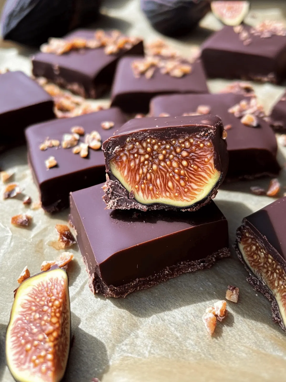 Delicious No Bake Healthy Chocolate Fig Bars Everyone Will Love 2 Healthy Chocolate Fig Bars