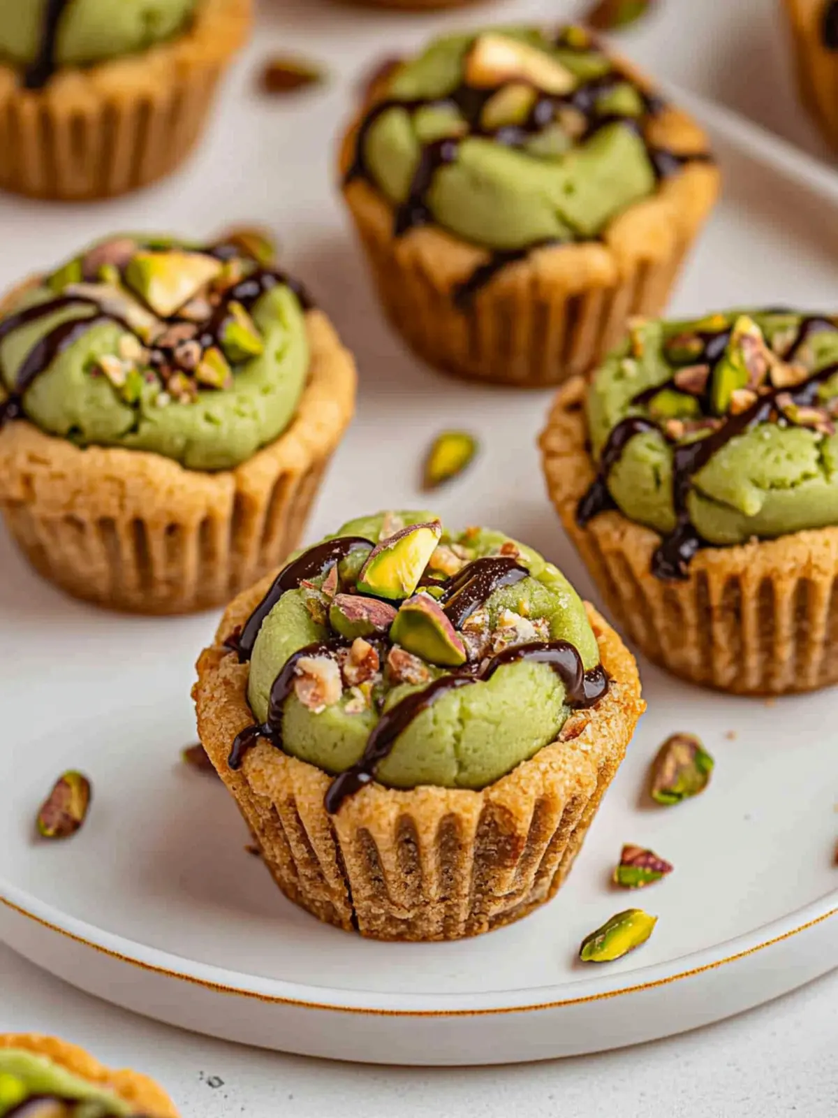 Decadent Pistachio Cream Cookie Cups to Satisfy Your Cravings 2 Pistachio Cream Cookie Cups