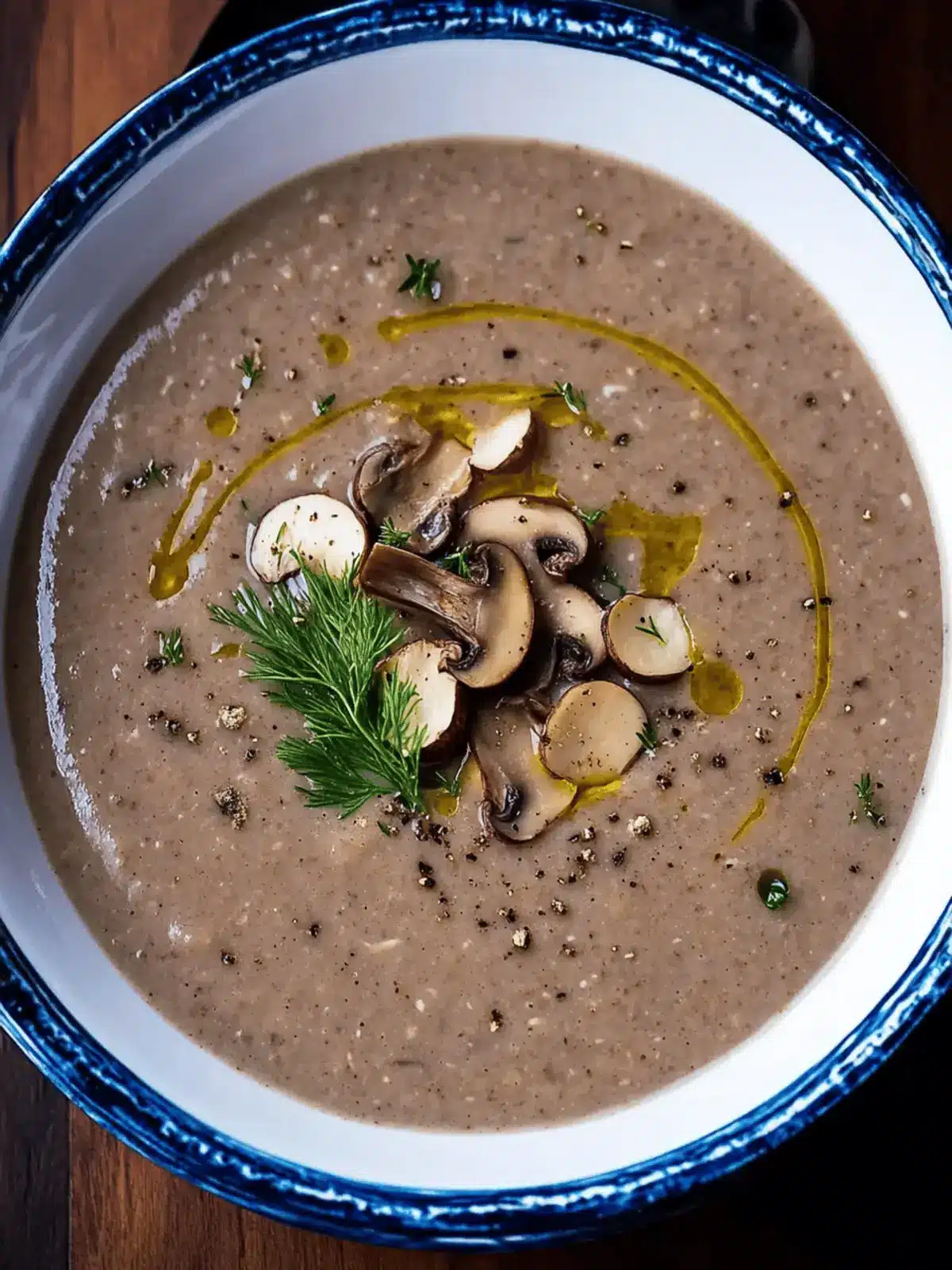 5-Ingredient Creamy Mushroom Soup That's Perfectly Cozy 3 5-Ingredient Creamy Mushroom Soup