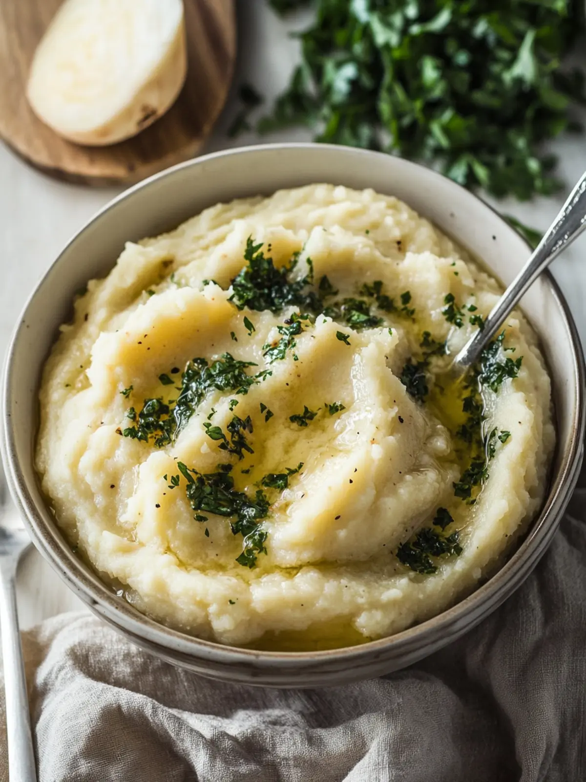 Creamy Mashed Rutabaga with Herb Oil for Ultimate Flavor 4 Creamy Mashed Rutabaga