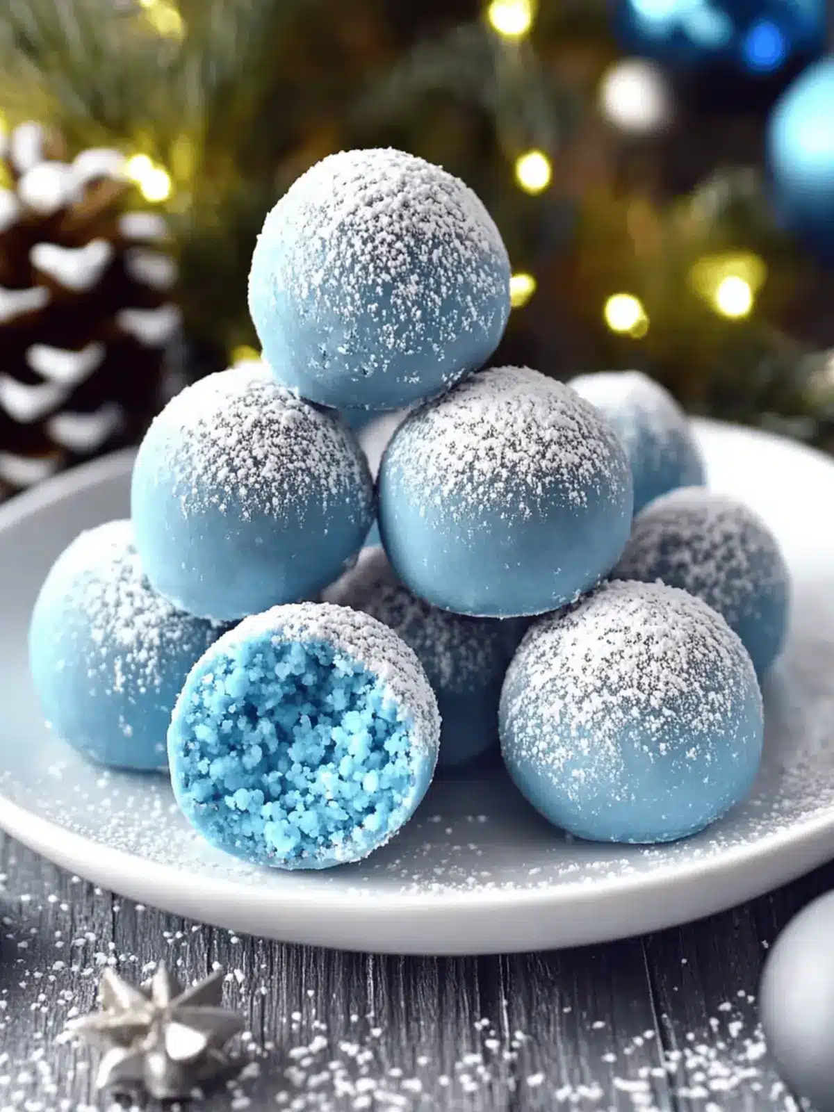 Irresistible Blue Christmas Truffles for Effortless Holiday Joy 2 Blue Christmas Truffles
