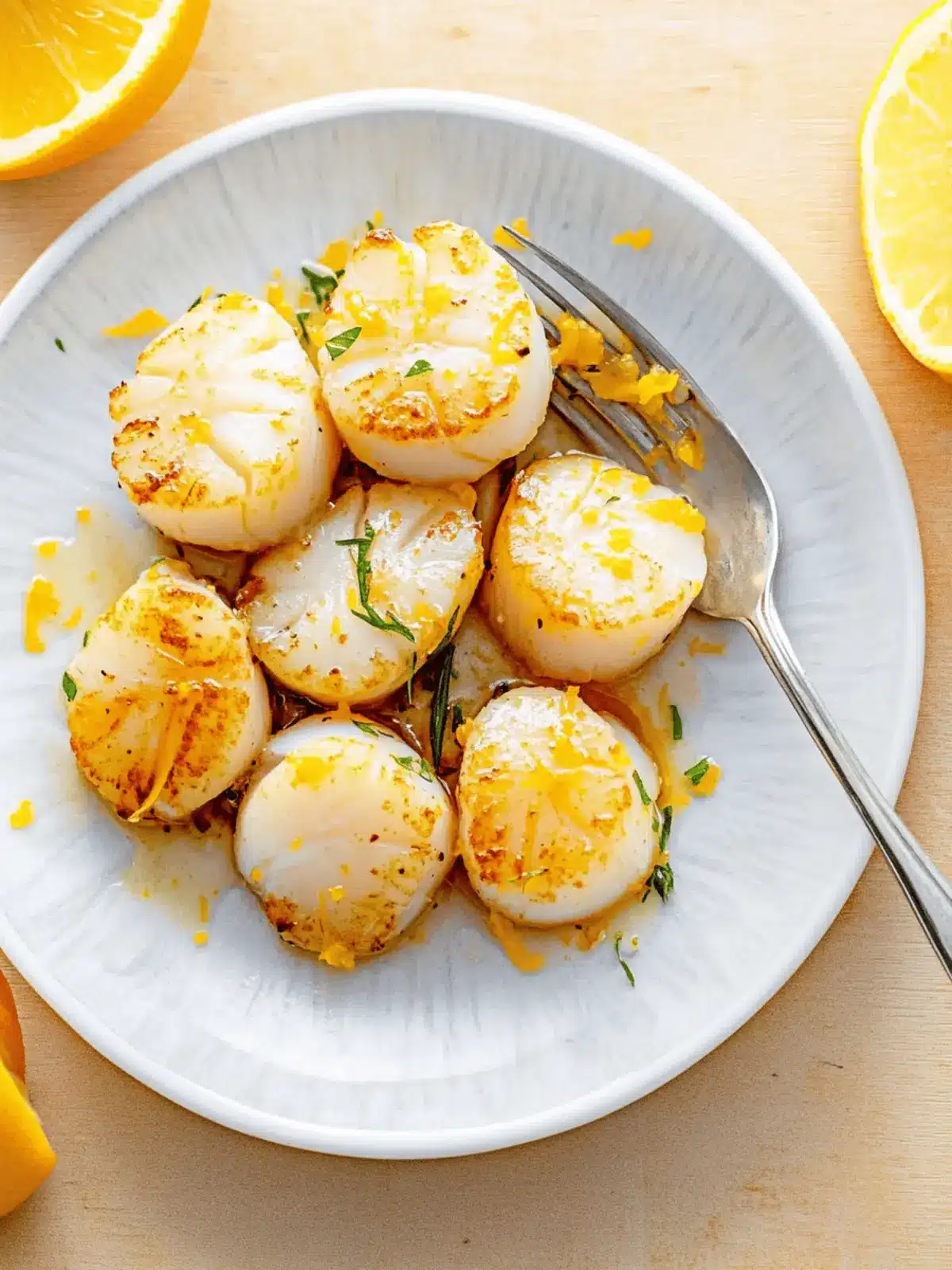 Baked Scallops with Citrus Ginger Sauce for Gourmet Nights 4 Baked Scallops with Citrus Ginger Sauce