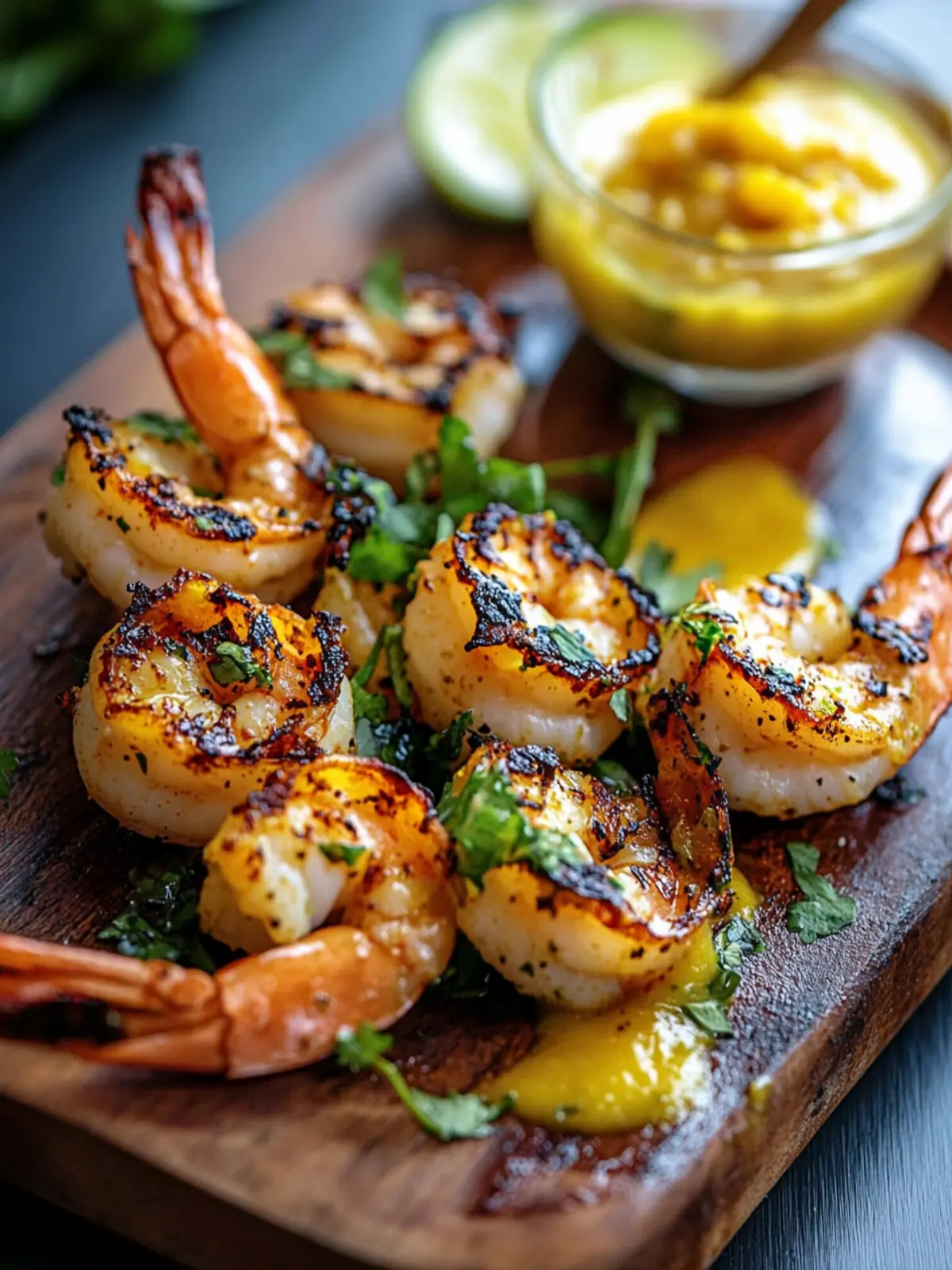 Grilled Shrimp With Spicy Mango Lime Coulis for Vibrant Flavor 4 Grilled Shrimp With Spicy Mango Lime Coulis