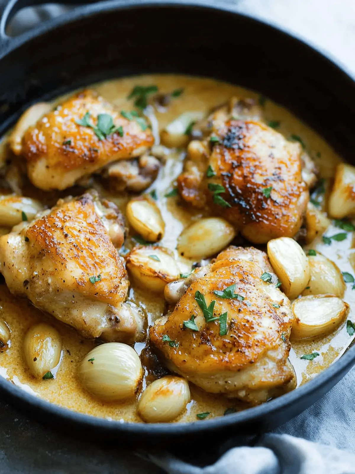 20-Minute Creamy Garlic Chicken That'll Wow Your Taste Buds 4 Creamy Garlic Chicken