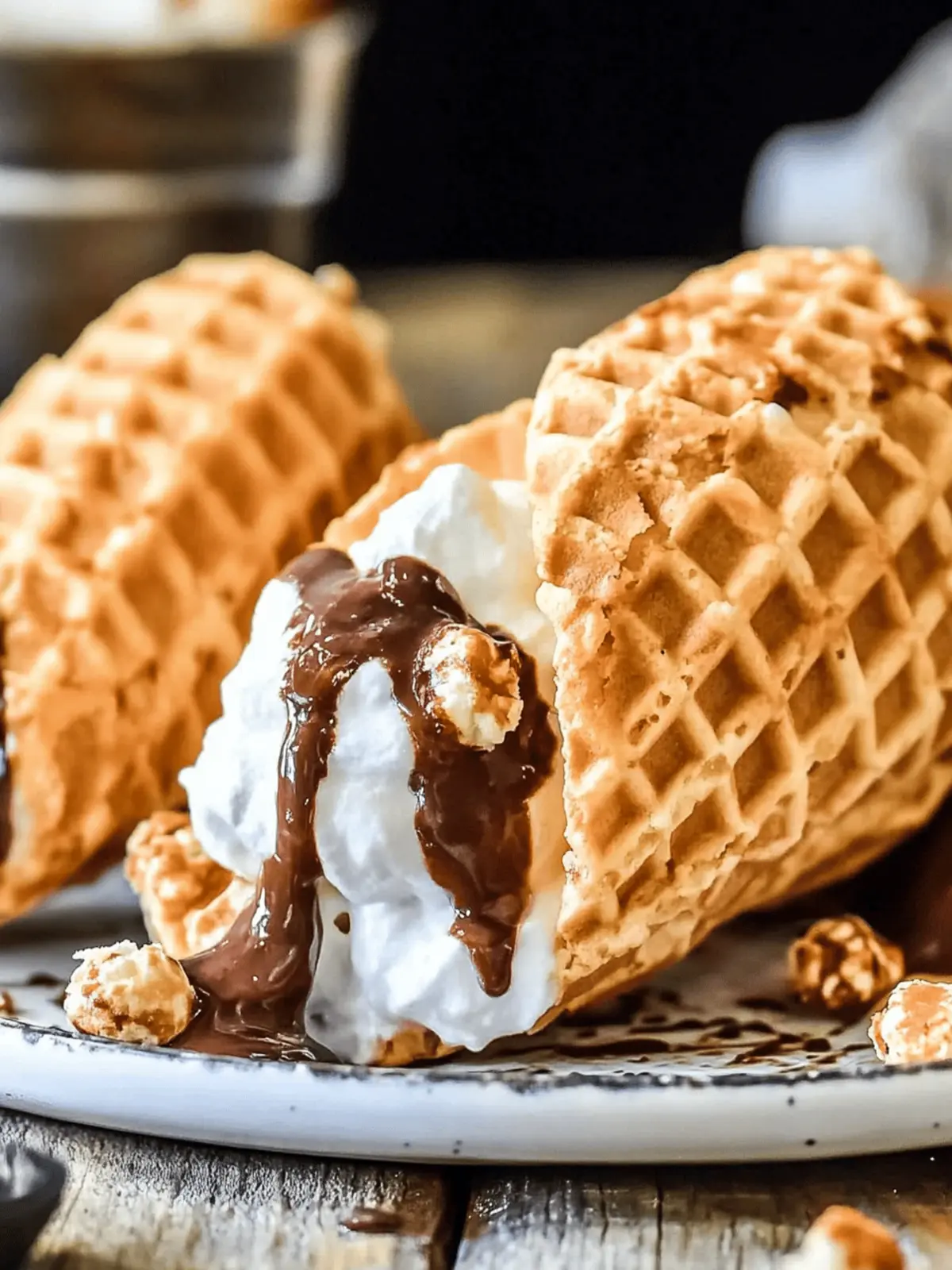 Gluten-Free Campfire S mores Cones for Sweet Nostalgic Nights 2 Gluten-Free Campfire S mores Cones