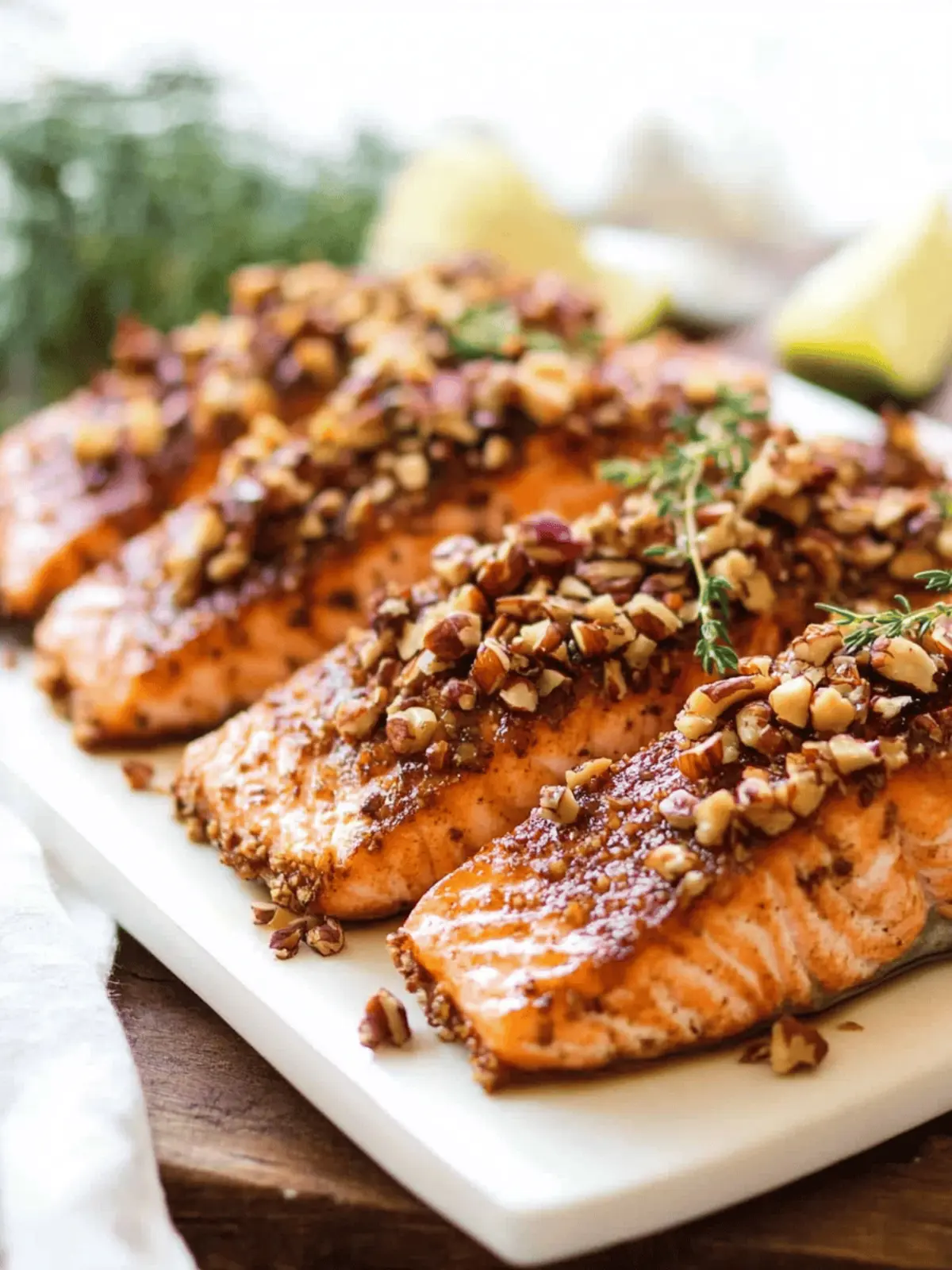 Maple Walnut Crusted Salmon: Quick, Healthy, and Irresistible 4 Maple Walnut Crusted Salmon