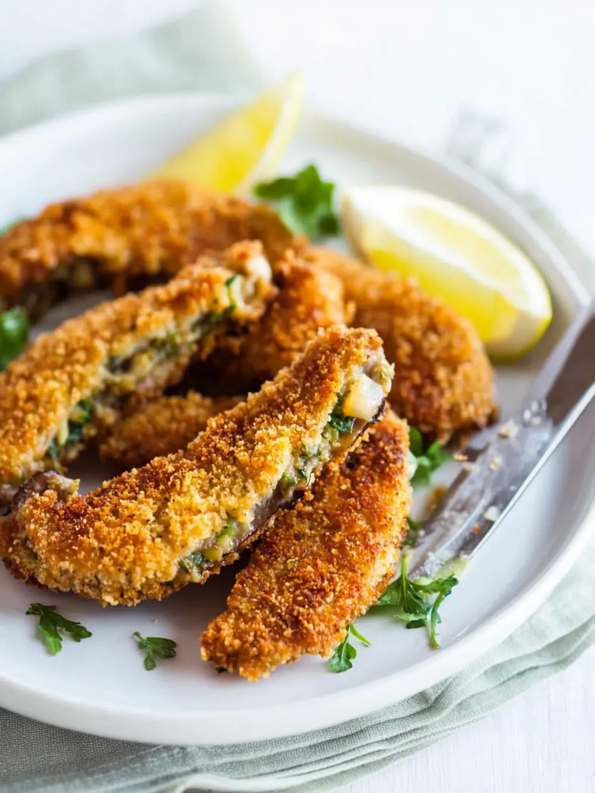 Crispy Portobello Mushroom Schnitzel for Epic Home Dinners 2 Portobello Mushroom Schnitzel