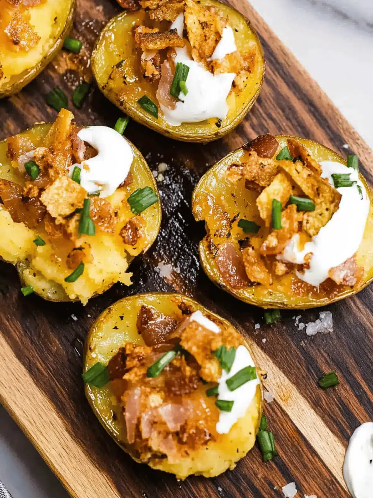 Blackstone Loaded Smashed Potatoes: The Ultimate Comfort Dish 2 Blackstone Loaded Smashed Potatoes