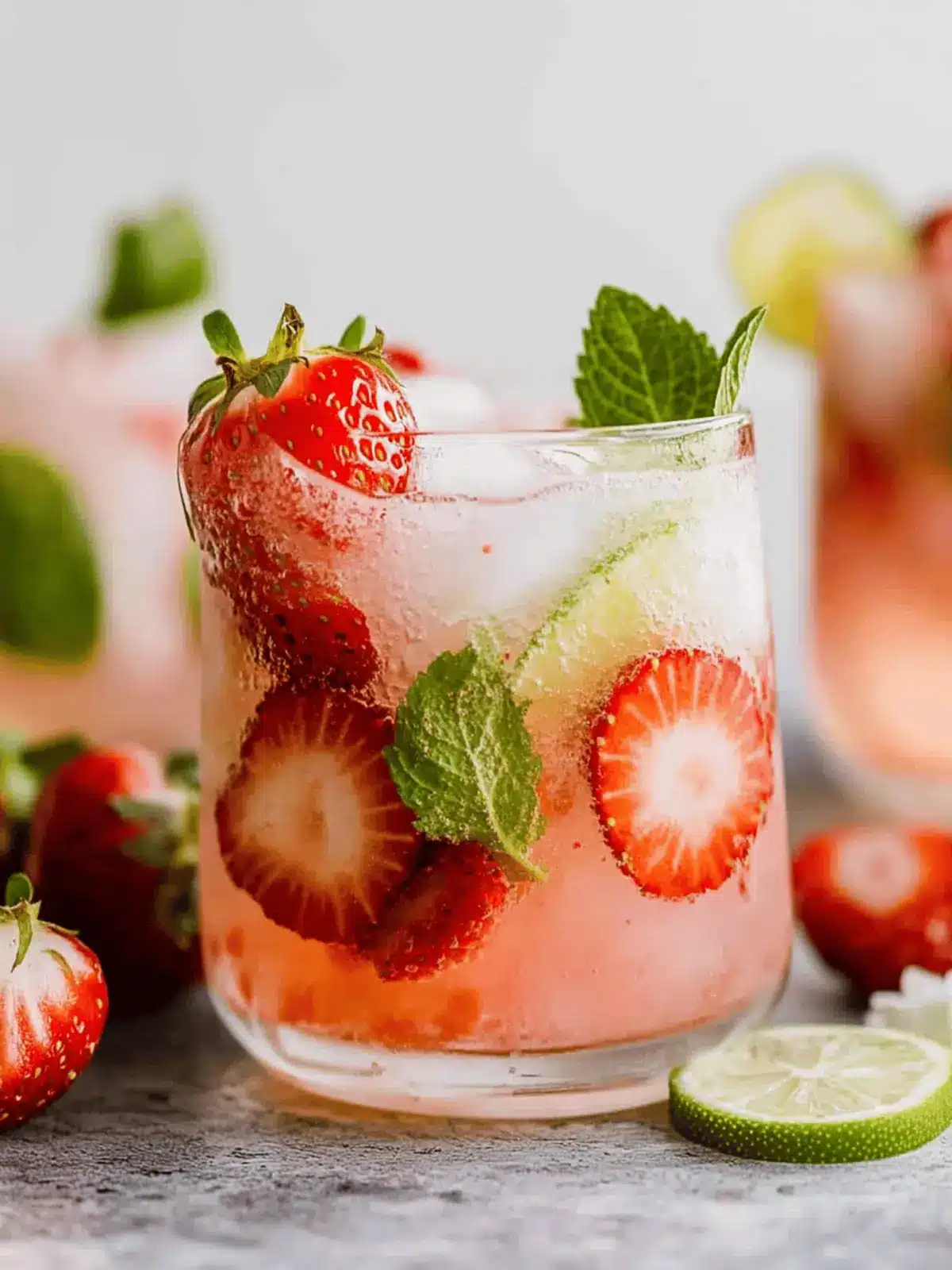 Delightful Strawberry Mojito: Your Perfect Summer Sip 2 Strawberry Mojito