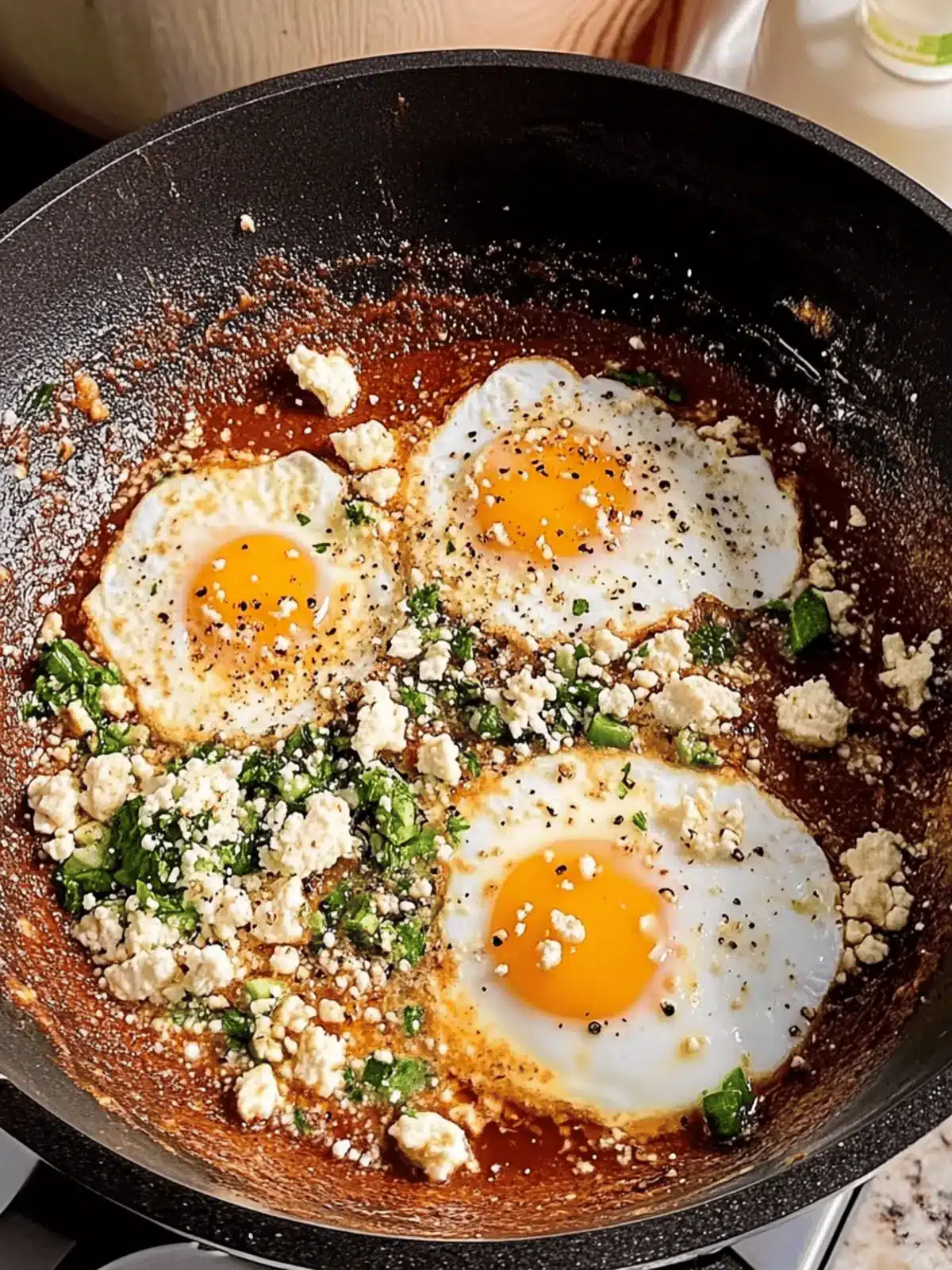 Savory Turkish Fried Eggs with Creamy Garlicky Yogurt 4 Turkish Fried Eggs