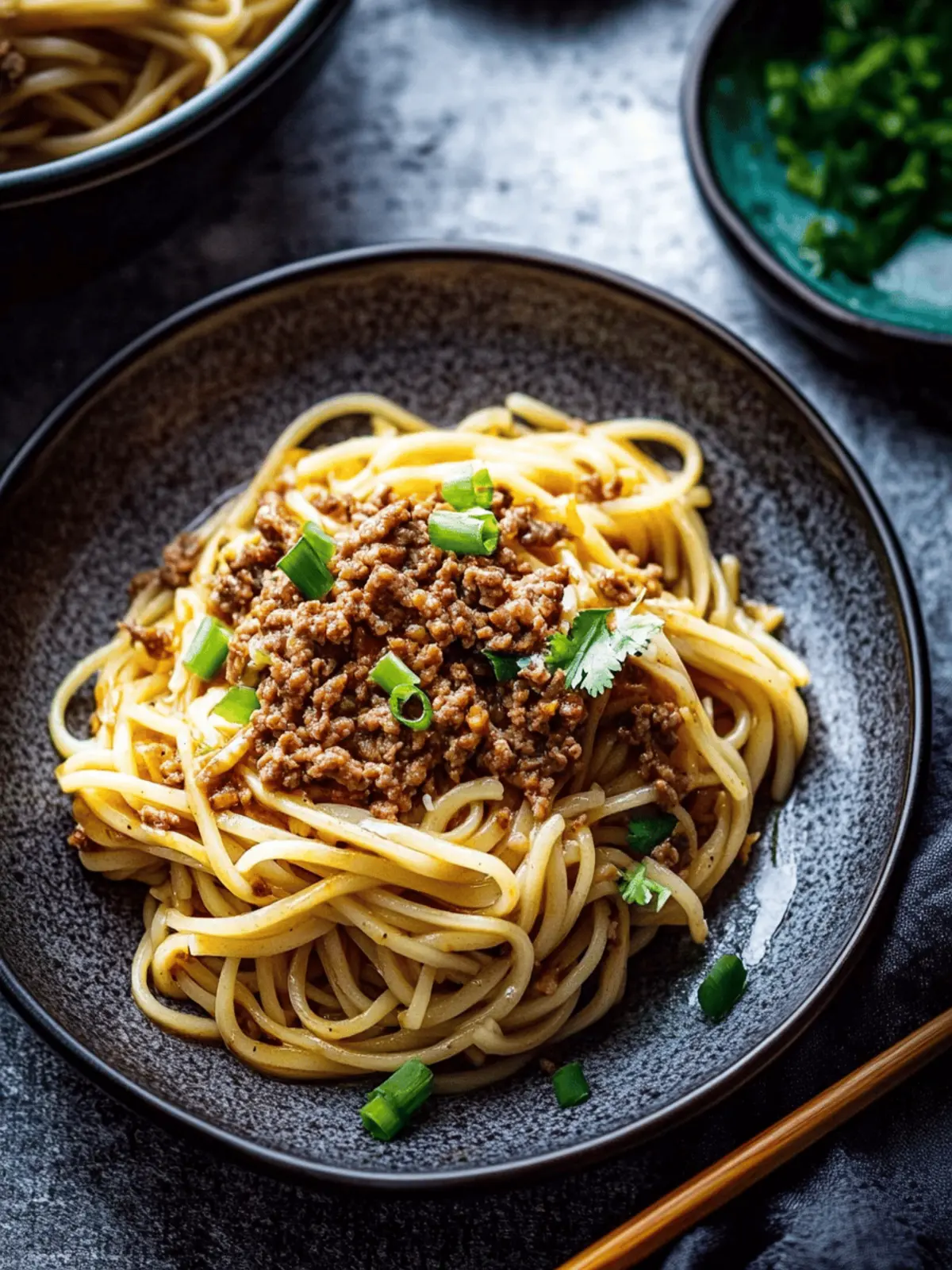 Delicious Asian Ground Beef Noodles in One Easy Pot 2 Asian Ground Beef Noodles