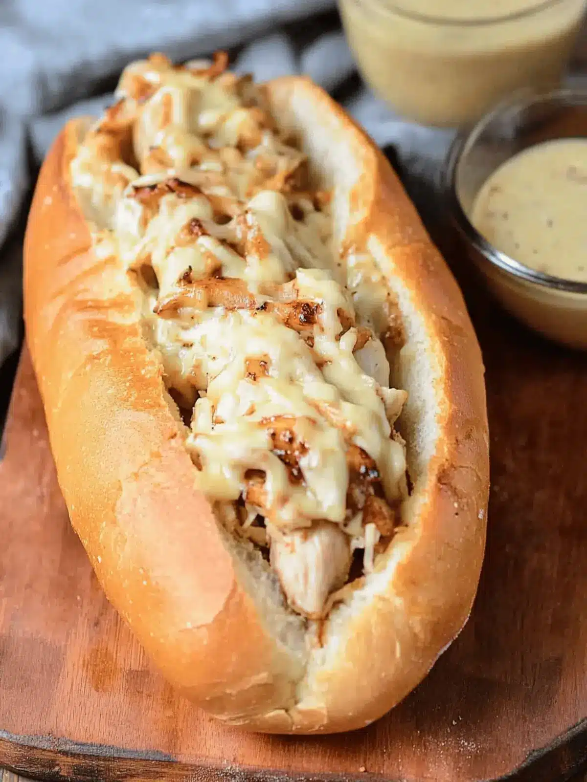 Delicious White BBQ Chicken Subs That Wow Every Bite! 3 White BBQ Chicken Subs