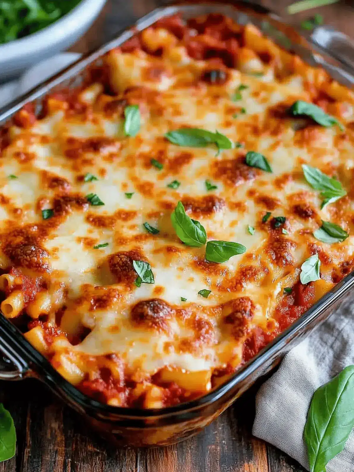 Best Baked Ziti with Cottage Cheese for Cozy Comfort Cooking 2 Best Baked Ziti with Cottage Cheese (Postpartum Ziti)