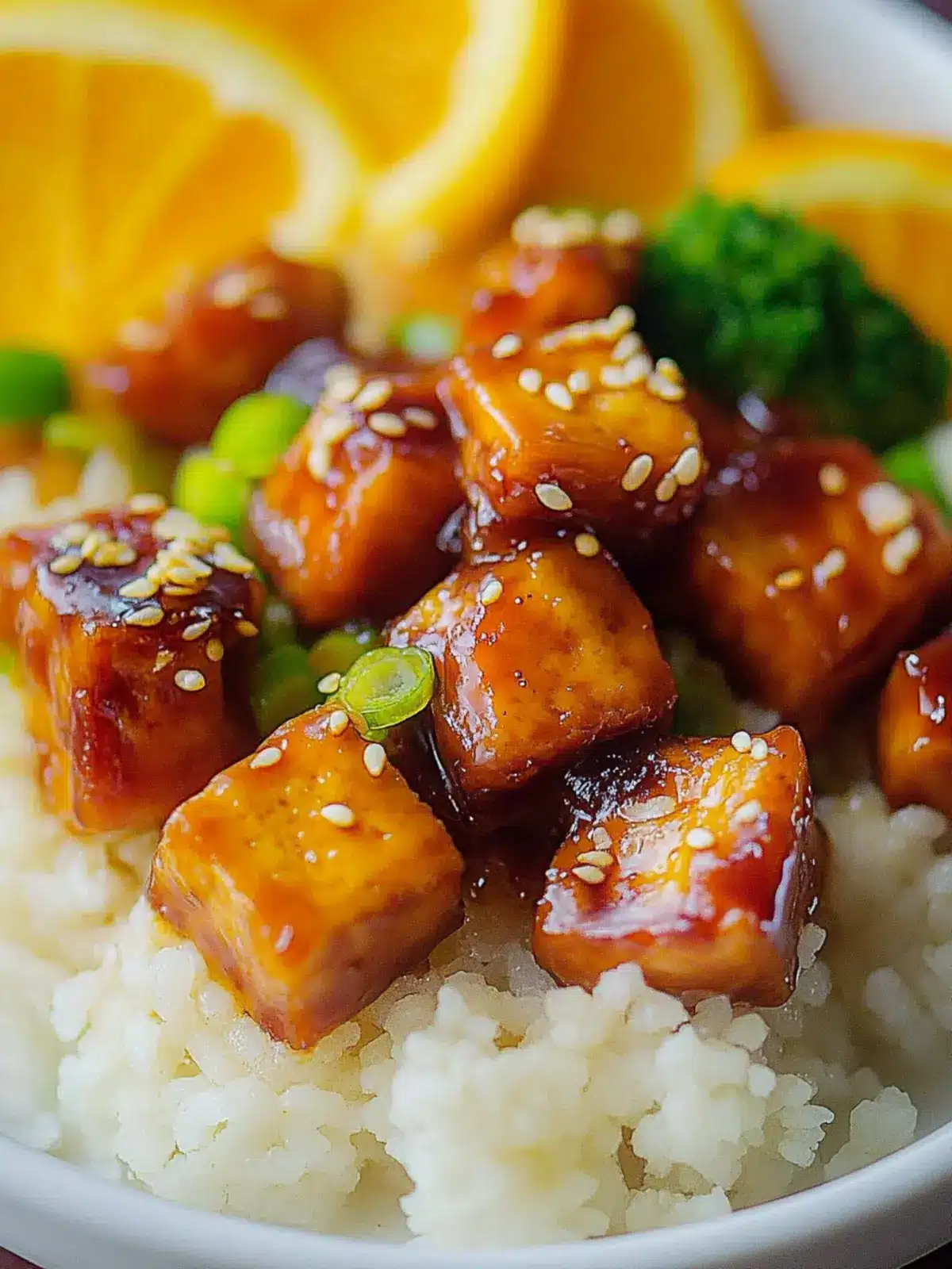 Crispy Orange Tofu: A Flavor Explosion You Can t Resist 3 ORANGE TOFU