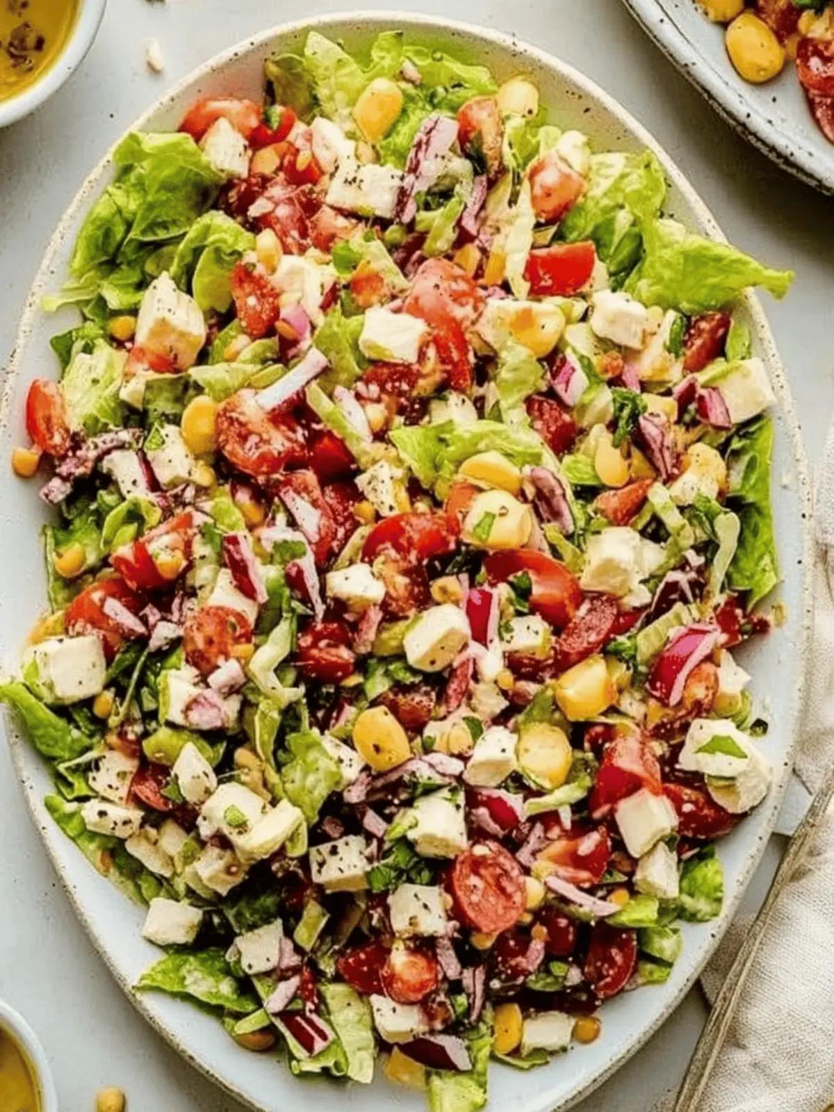 Delicious Copycat Portillo s Chopped Salad Recipe to Enjoy at Home 2 Copycat Portillo s Chopped Salad
