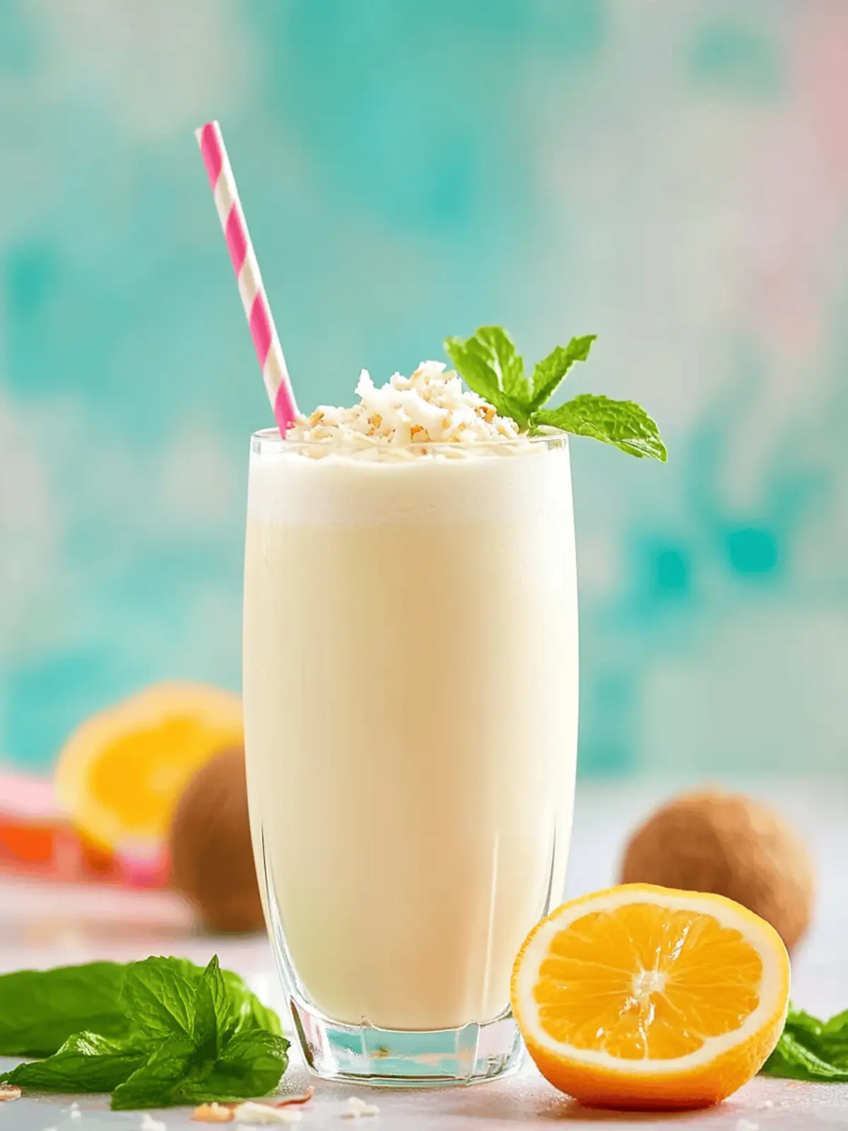 Chill Out with This Refreshing Coconut Cream Mocktail 4 Coconut Cream Mocktail