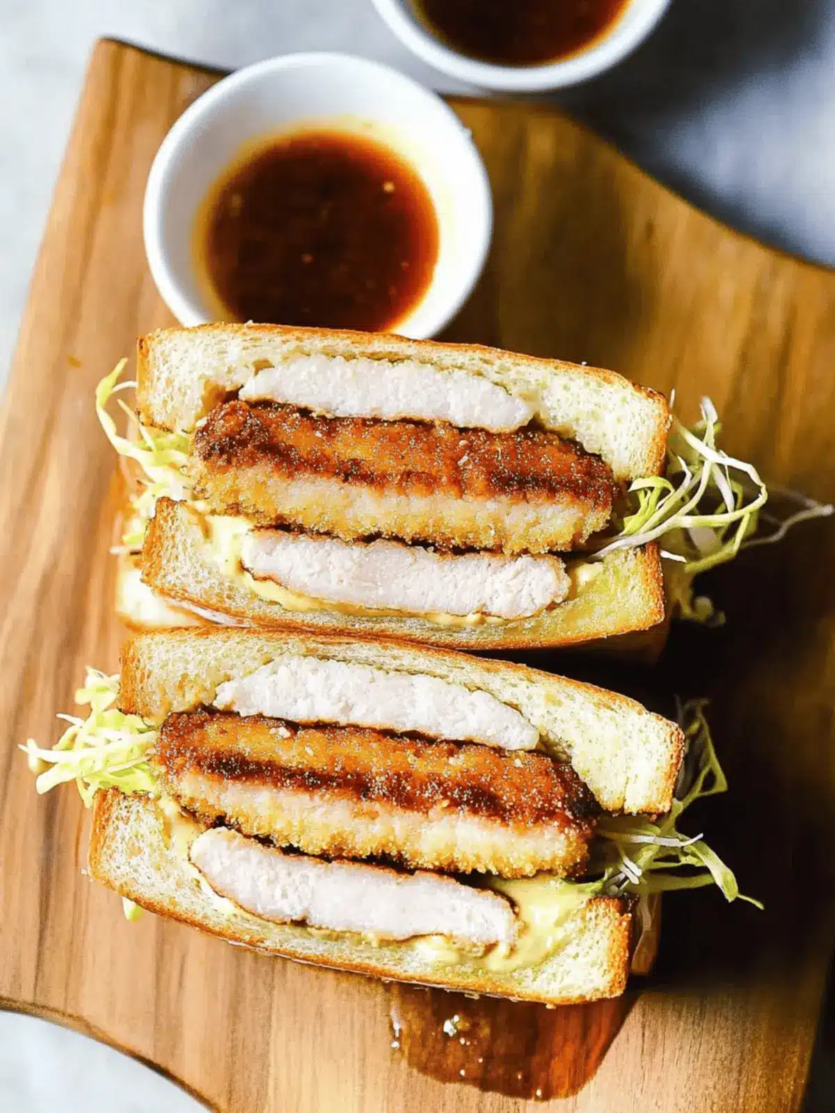 Pork Katsu Sando: Crunchy Japanese Sandwich Bliss at Home 2 Pork Katsu Sando (Sandwich)