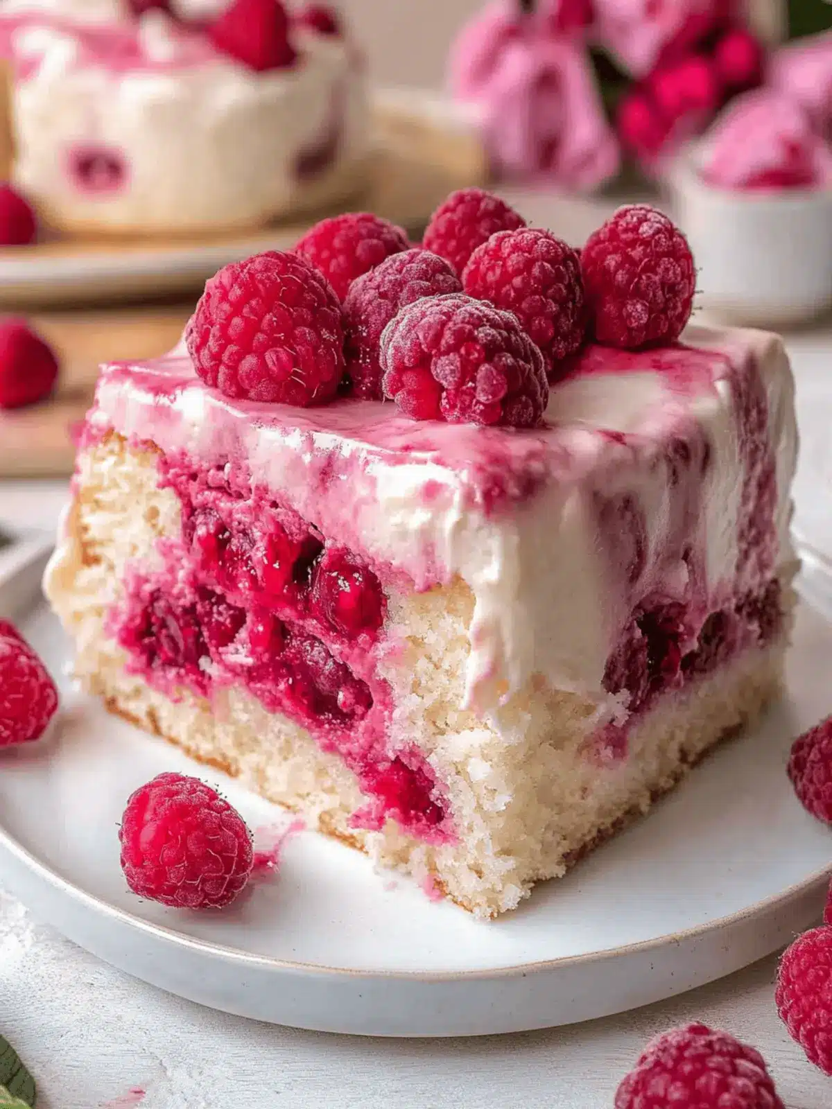Decadent White Chocolate Raspberry Cake That's Pure Bliss 2 White Chocolate Raspberry Cake