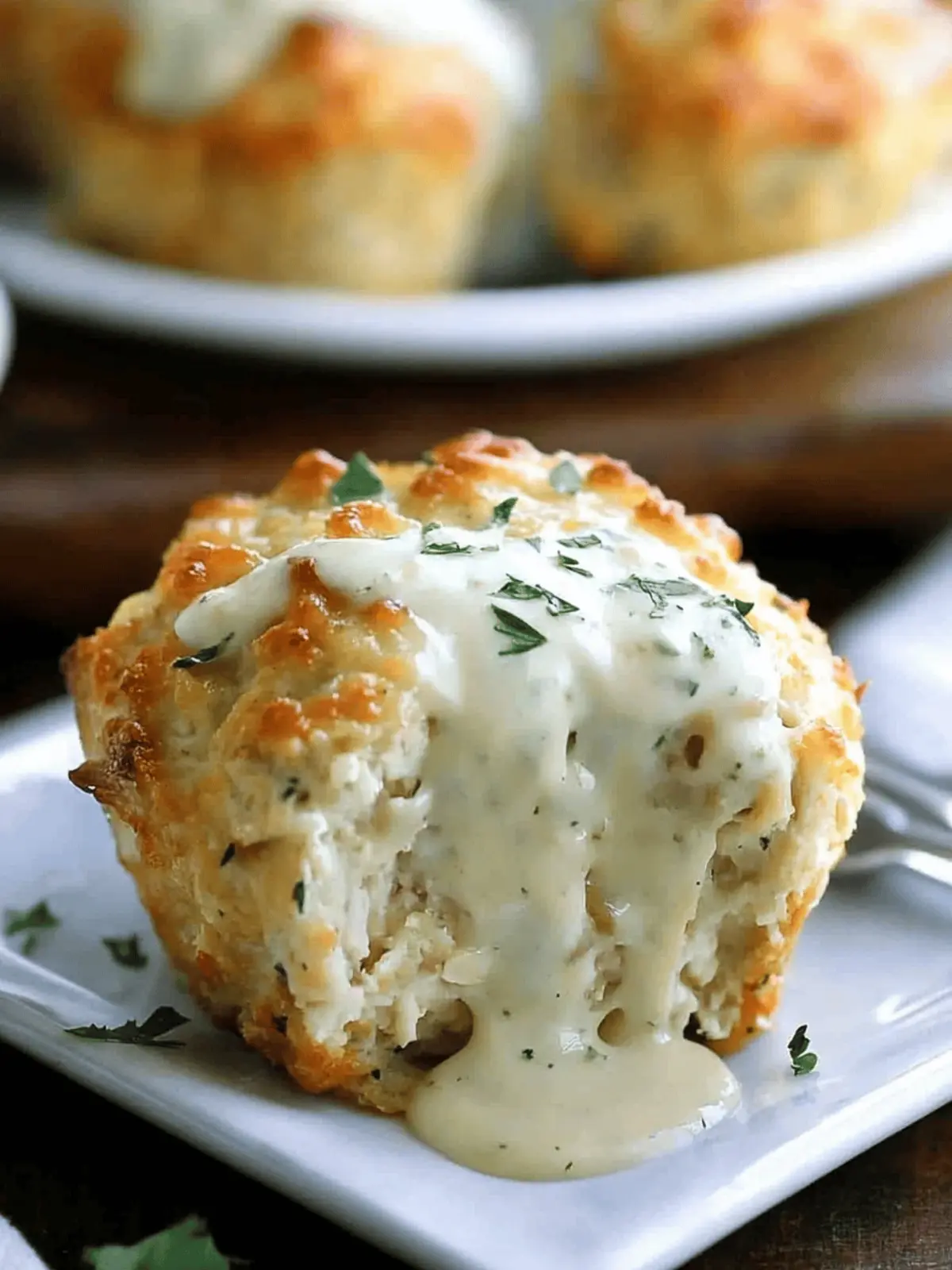 Garlic Parmesan Chicken Meatloaves You ll Want Every Night 2 Garlic Parmesan Chicken Meatloaves
