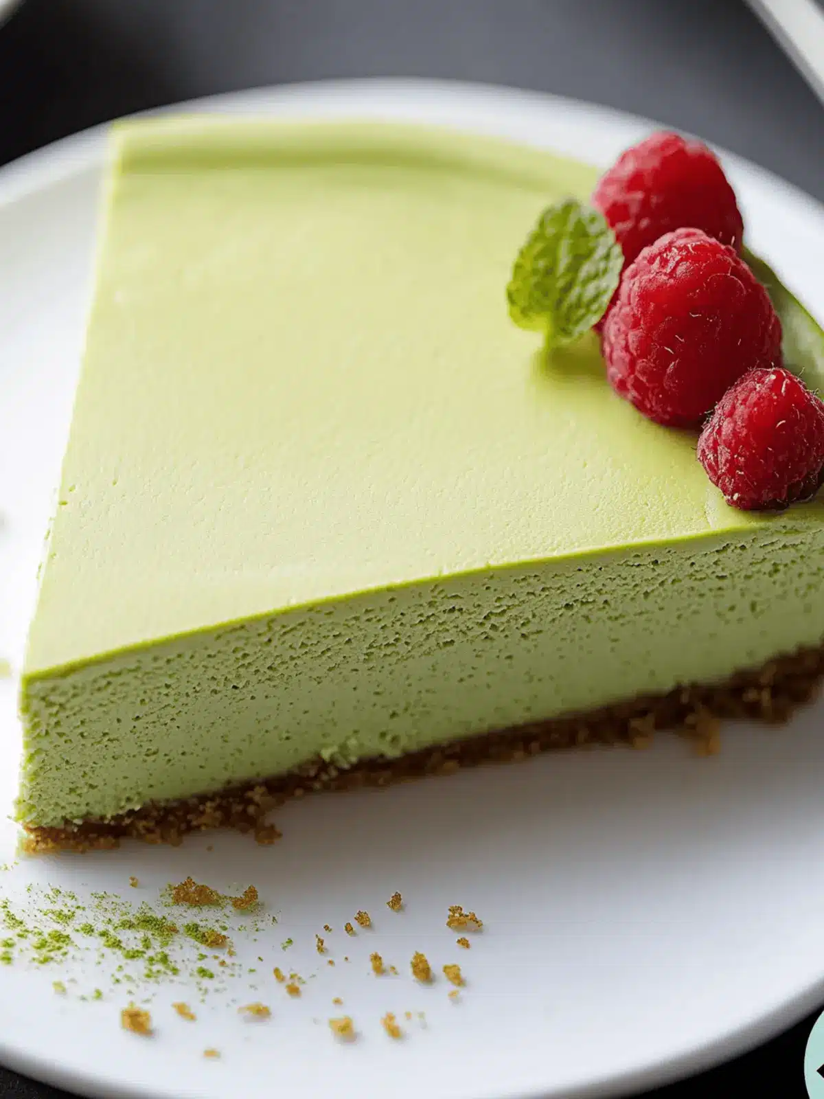 Original Matcha Japanese Cheesecake: Light, Creamy Bliss Awaits 2 Original Matcha Japanese Cheesecake