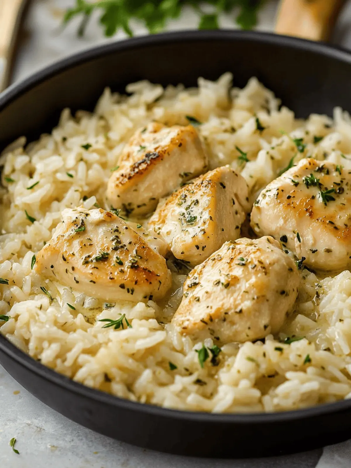 Creamy Herb Chicken & Basmati Rice: Your Cozy Weeknight Dinner 3 Creamy Herb Chicken & Basmati Rice