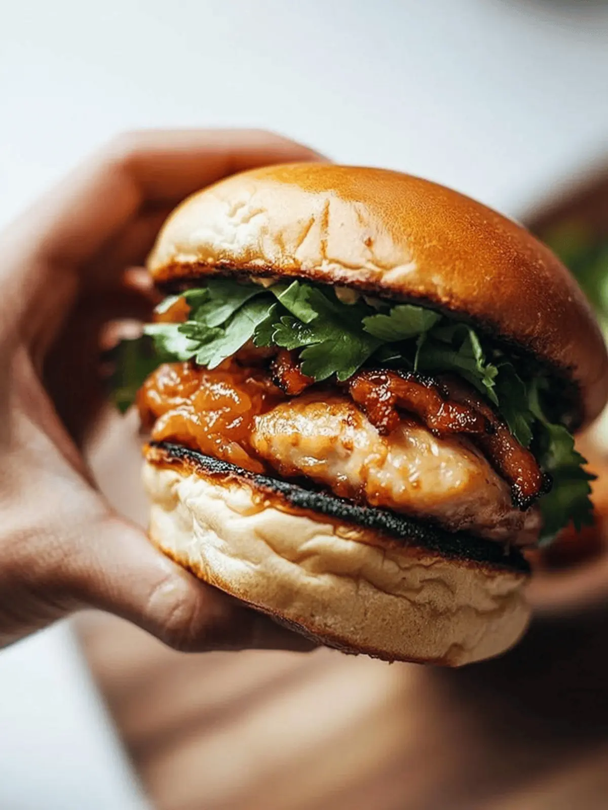 Gochujang Chicken Burgers with Kimchi Bacon Jam Bliss 2 Gochujang Chicken Burgers with Kimchi Bacon Jam