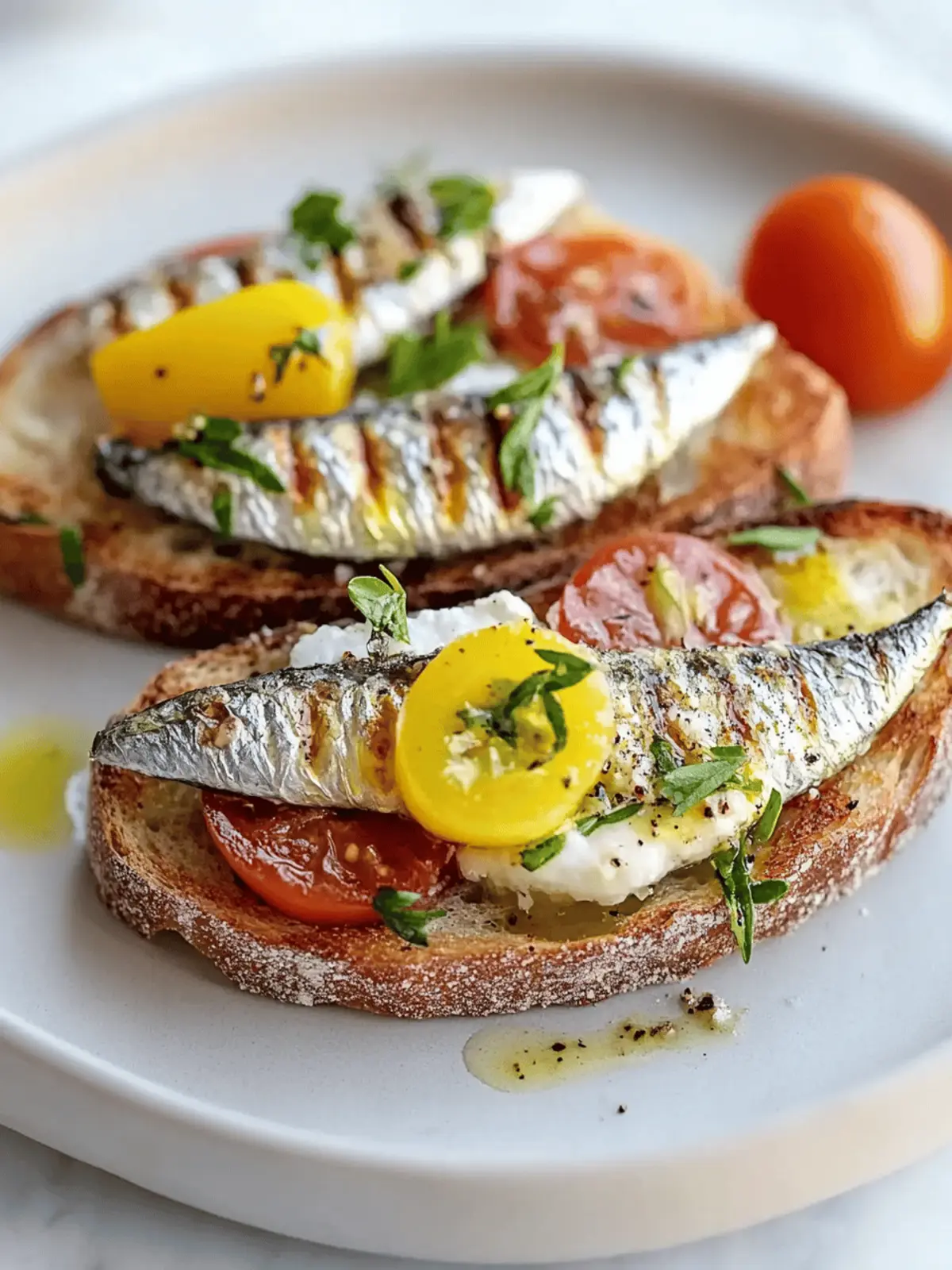 Sardines on Toast: Quick, Crunchy, and Full of Flavor! 4 Sardine on Toast