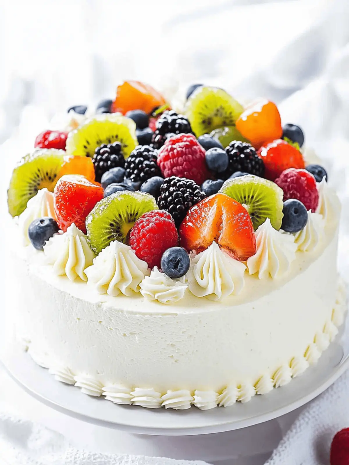 Delightful Fresh Fruit Cake That Will Wow Your Guests 4 Fresh Fruit Cake