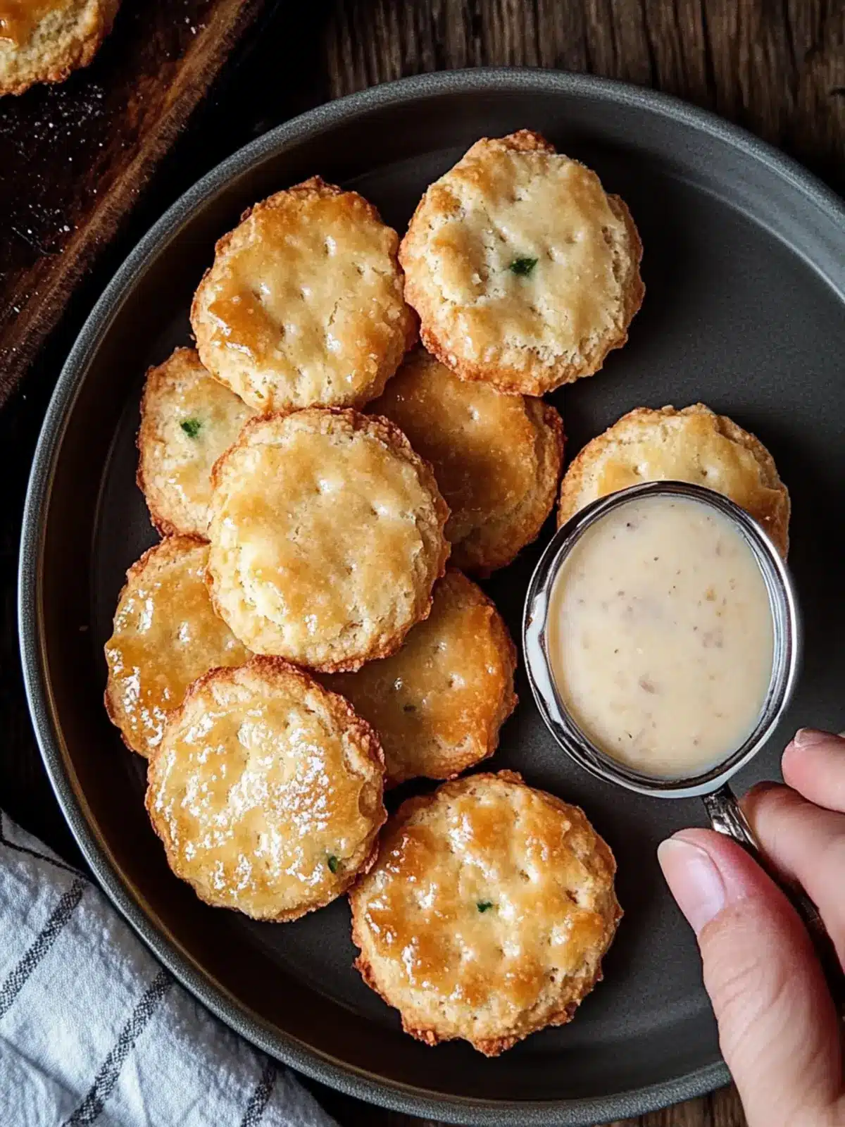 Protein-Packed Cheddar Ham Biscuits for a Hearty Snack 3 Protein Biscuits