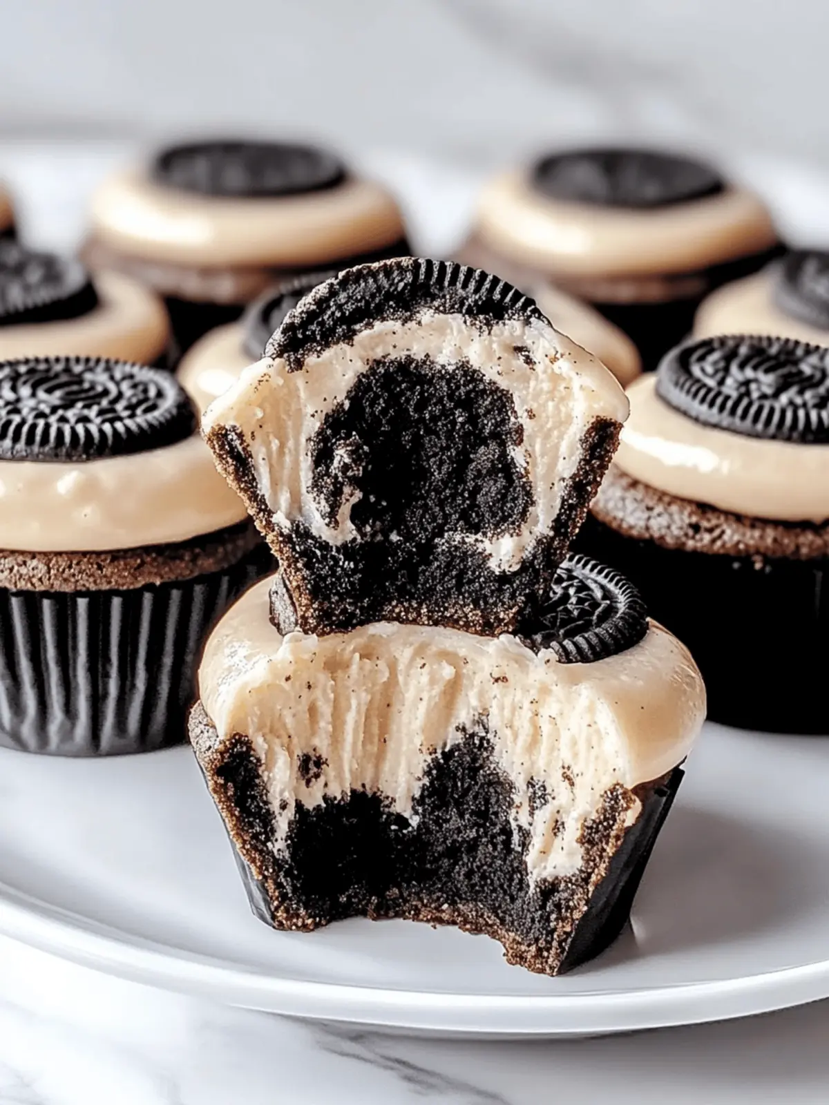 Delicious Oreo Cheesecake Cookie Cups You Can Customize! 4 Oreo Cheesecake Cookie Cups