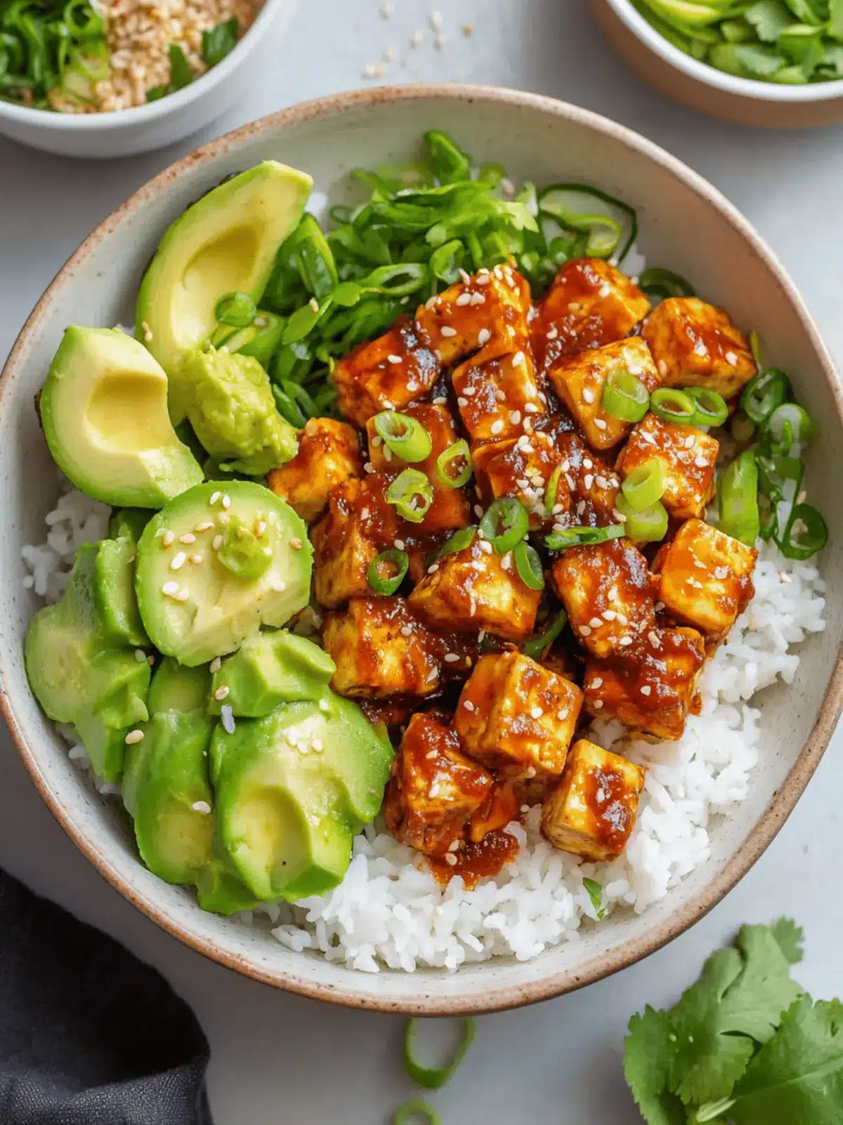 Chili Crunch Tofu Bowls: Customizable Flavor-Packed Delight 2 Chili Crunch Tofu Bowls