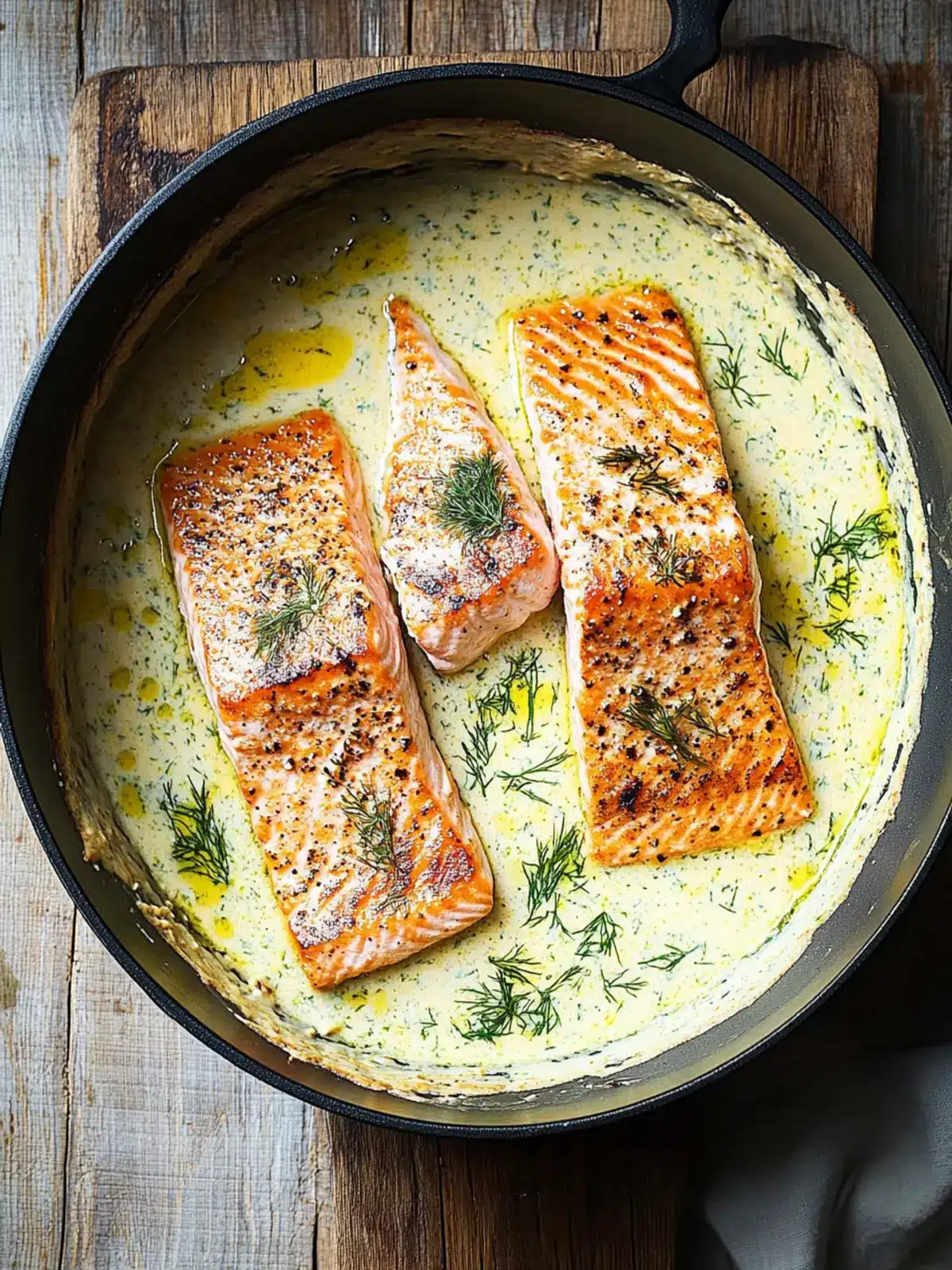 Savory Salmon in Creamy Dill Sauce You ll Crave Again and Again 4 Salmon in Creamy Dill Sauce
