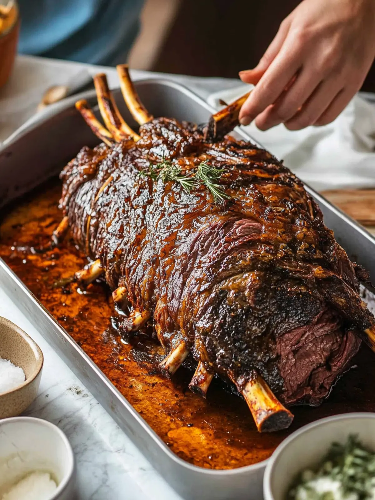 Mouthwatering Slow Cooked Lamb with Tzatziki Recipe 3 Slow Cooked Lamb