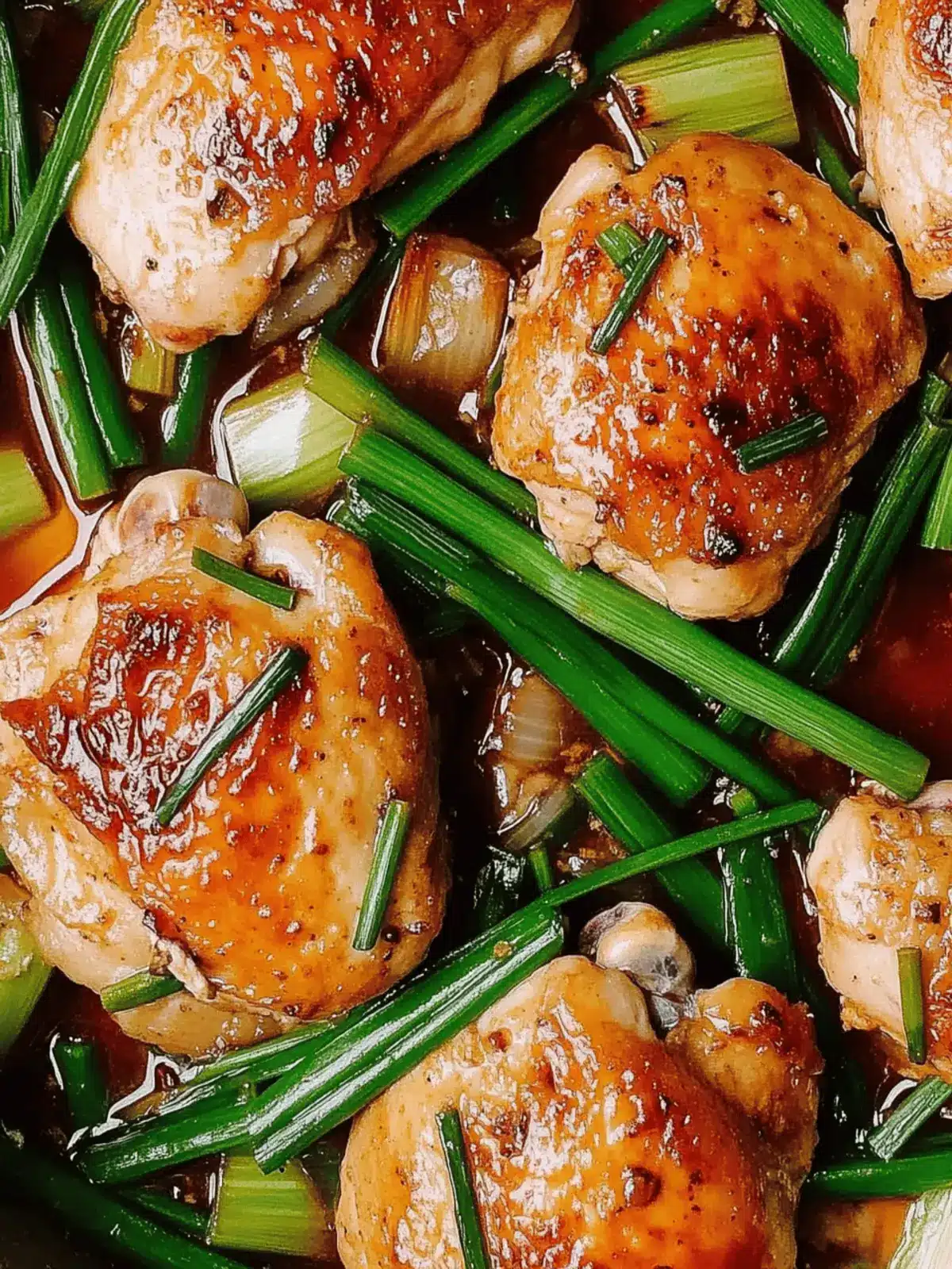 One-Pan Roasted Oyster Sauce Chicken & Scallions Delight 3 One-Pan Roasted Oyster Sauce Chicken & Scallions