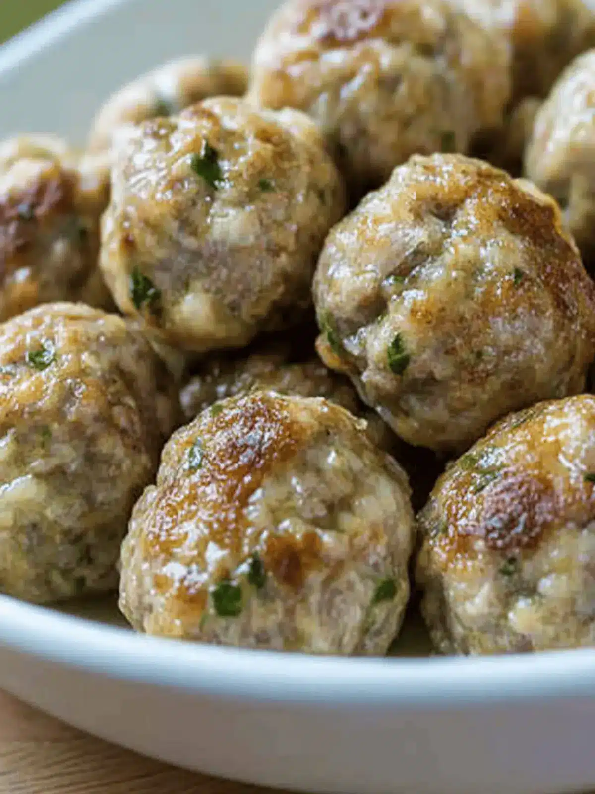 Delicious Wonton Meatballs: A Quick Low-Carb Treat 3 Wonton Meatballs