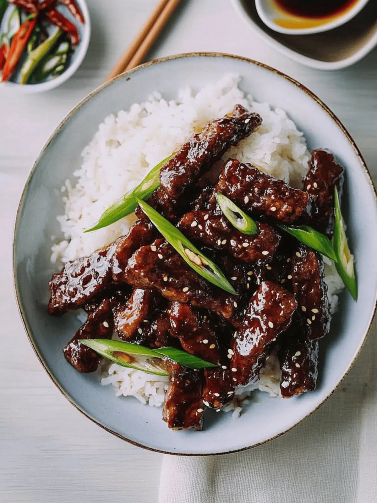 Mongolian Beef Made Easy: Less Sweet, Full of Flavor 4 Mongolian Beef