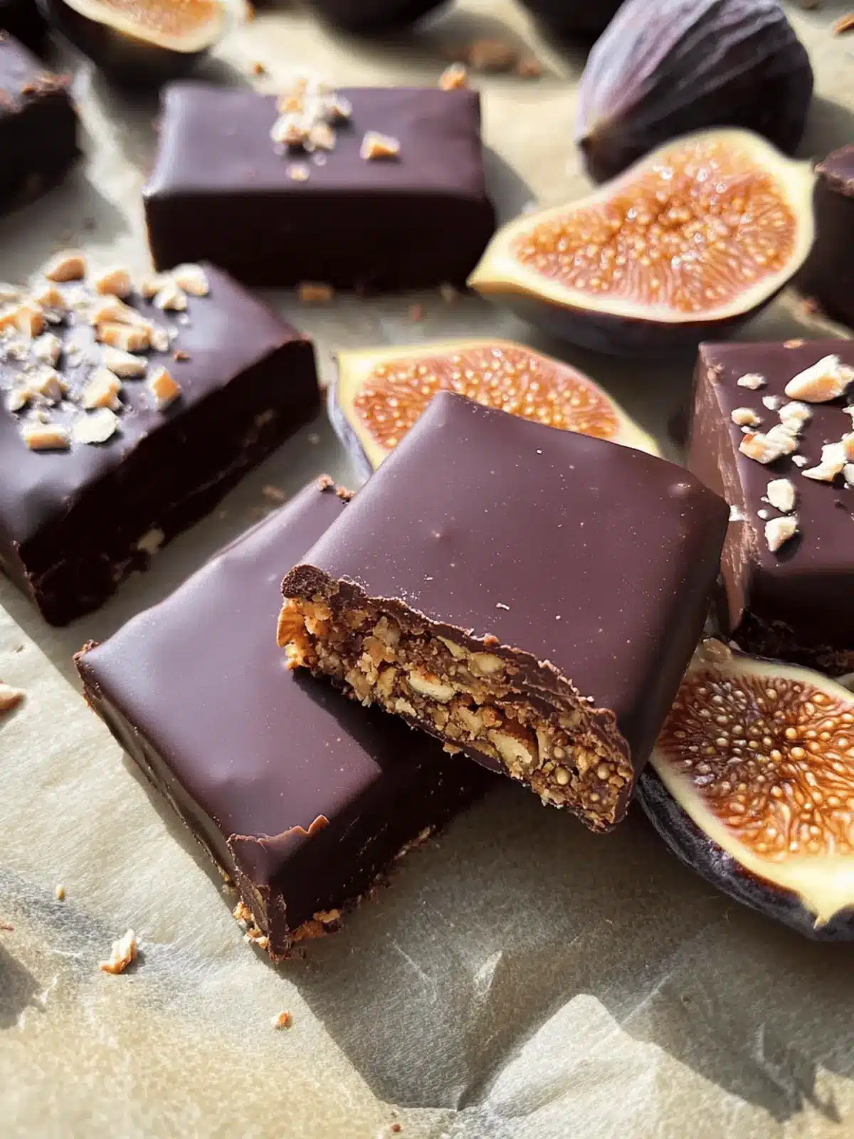 Delicious No Bake Healthy Chocolate Fig Bars Everyone Will Love 3 Healthy Chocolate Fig Bars