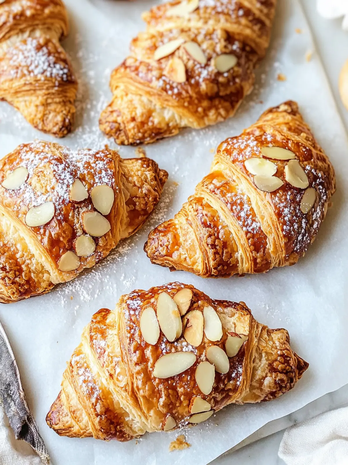 Decadent Almond Croissants: Bake Your Own Morning Bliss 3 Almond Croissants
