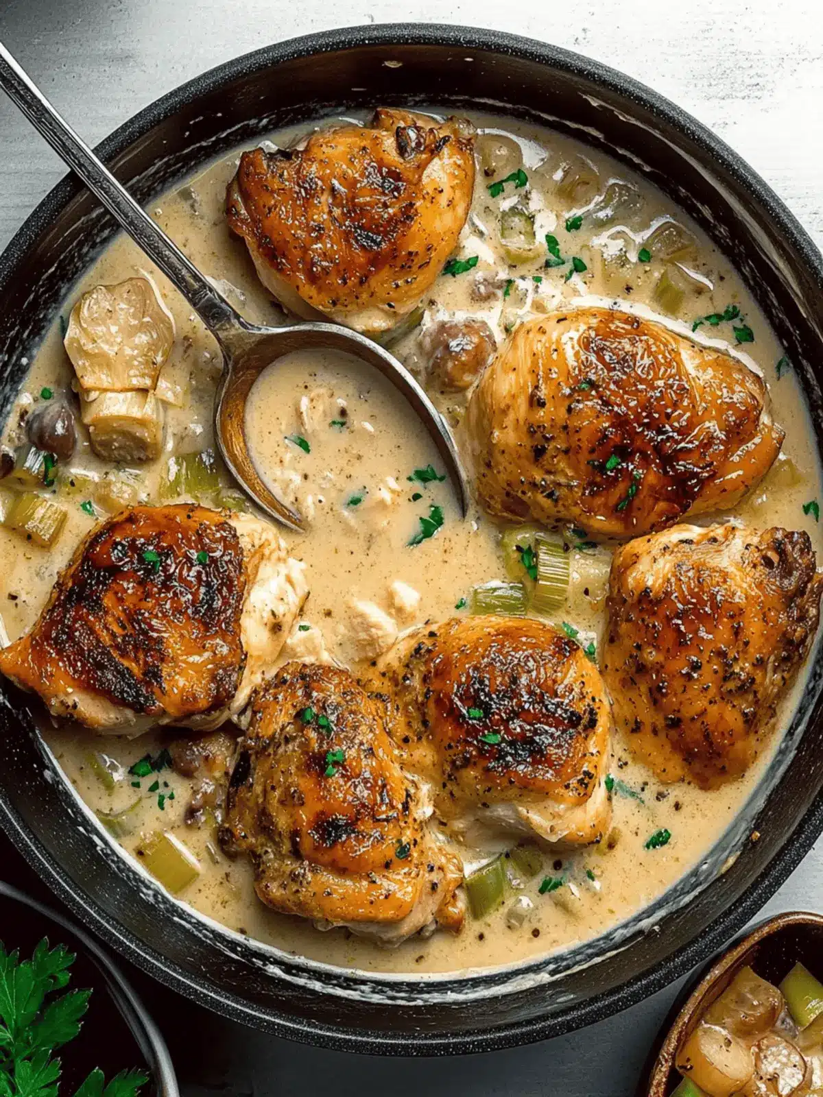 Creamy Chicken and Leeks: Cozy Comfort Food for All 3 Creamy Chicken and Leeks
