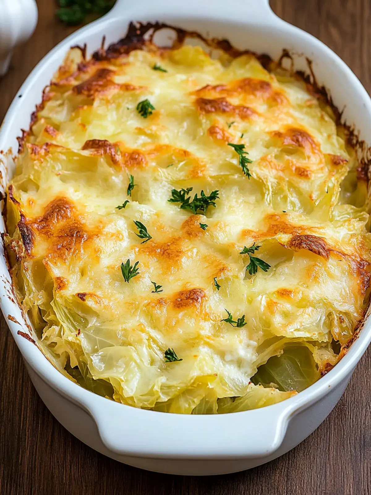 Cheesy Cabbage Casserole: Comfort Food You'll Love 3 Cheesy Cabbage Casserole