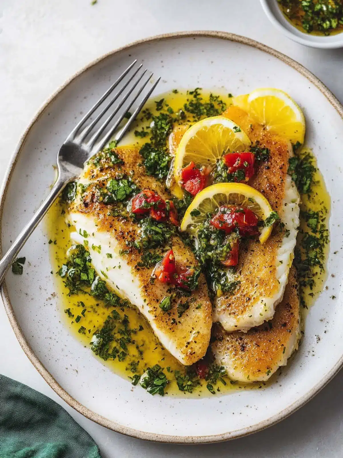 Lemon Pepper Sole with Citrus Herb Sauce That Dazzles 4 Lemon Pepper Sole with Citrus Herb Sauce