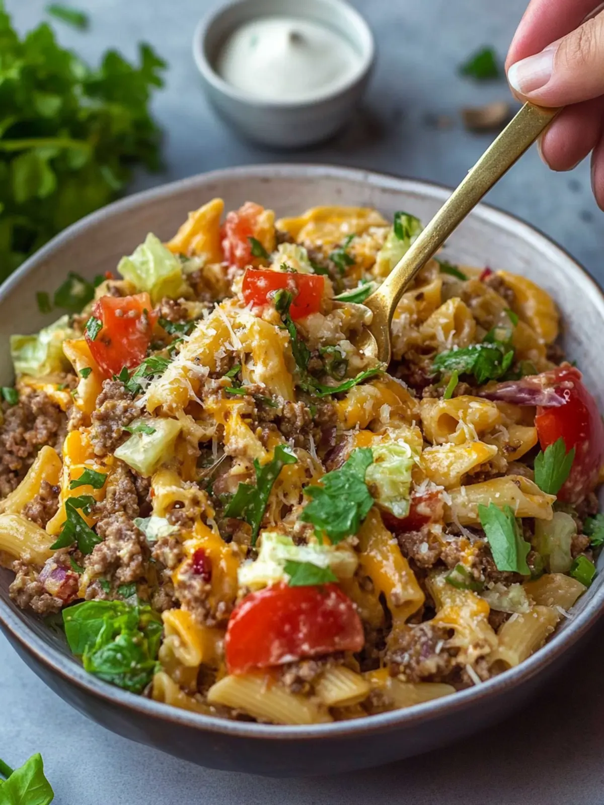 Cheeseburger Pasta Salad That Will Wow Your Taste Buds 4 Cheeseburger Pasta Salad