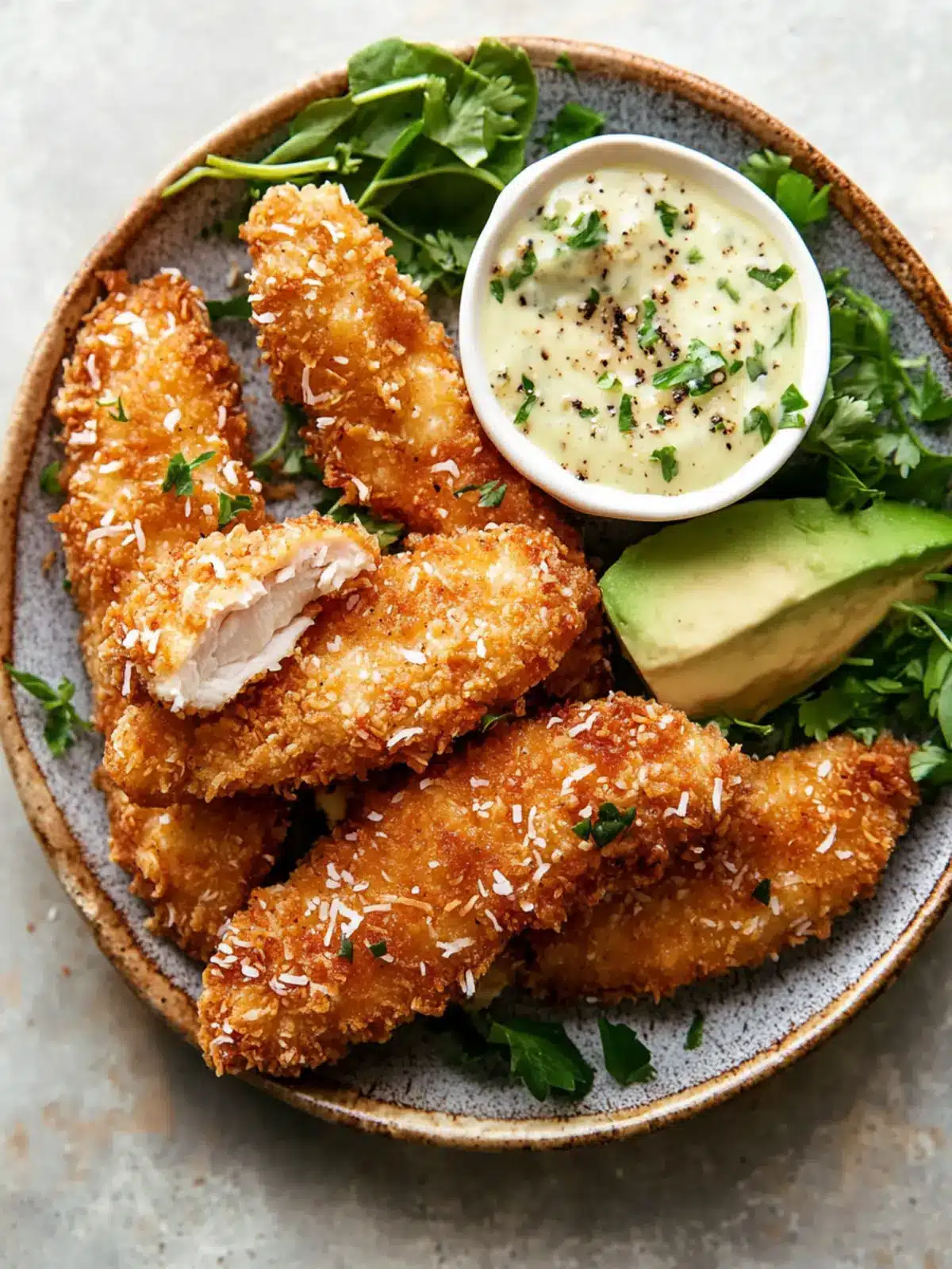 Crispy Coconut Chicken Tenders You ll Crave Every Night 2 Crispy Coconut Chicken Tenders