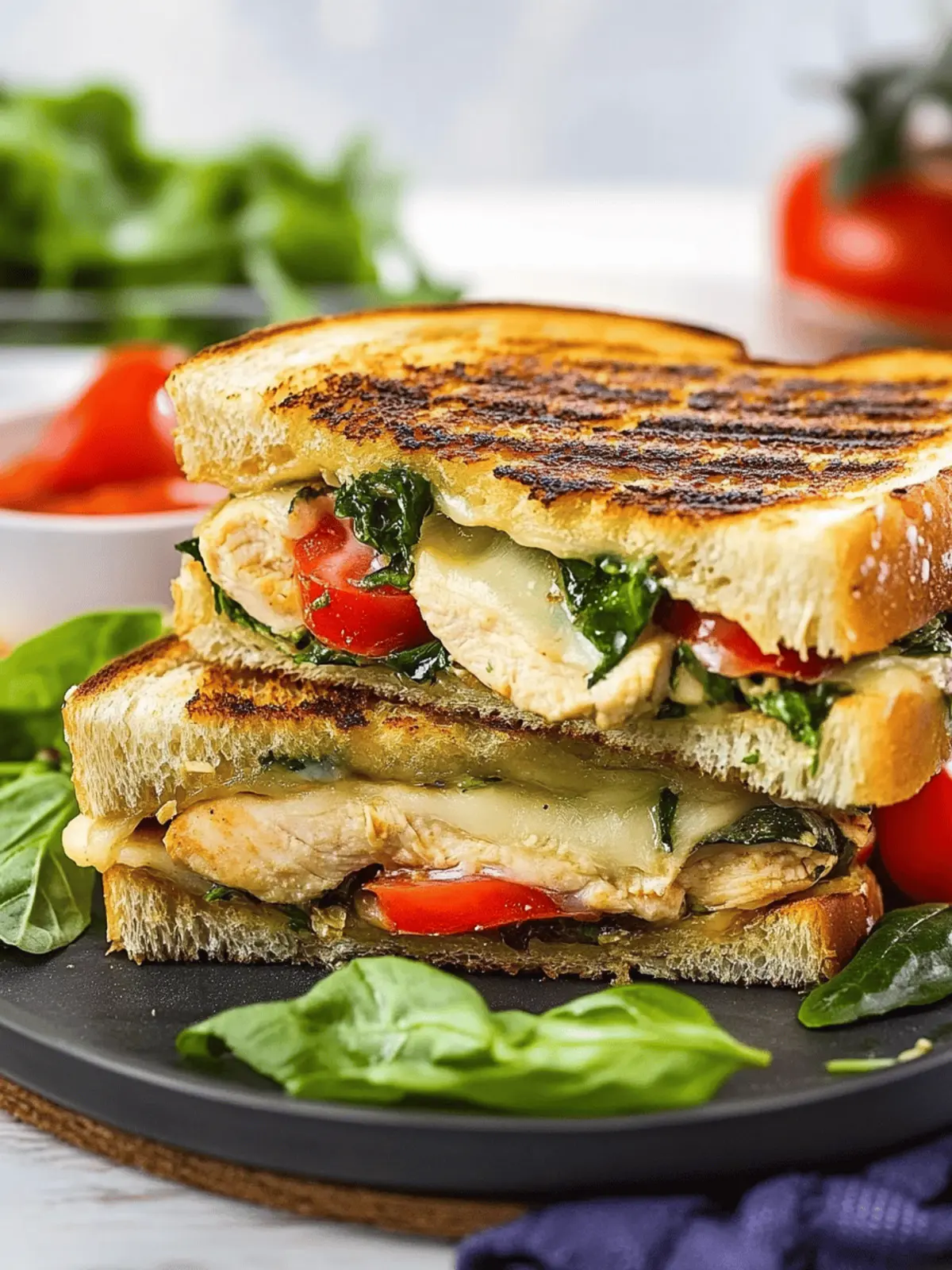 Ultimate Italian Chicken Panini Quick, Tasty, Customizable! 3 Italian Chicken Panini