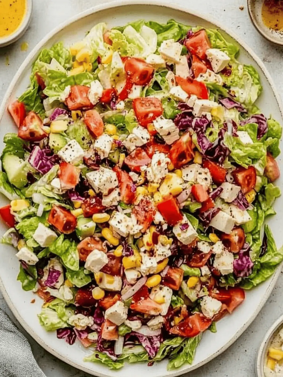 Delicious Copycat Portillo s Chopped Salad Recipe to Enjoy at Home 3 Copycat Portillo s Chopped Salad
