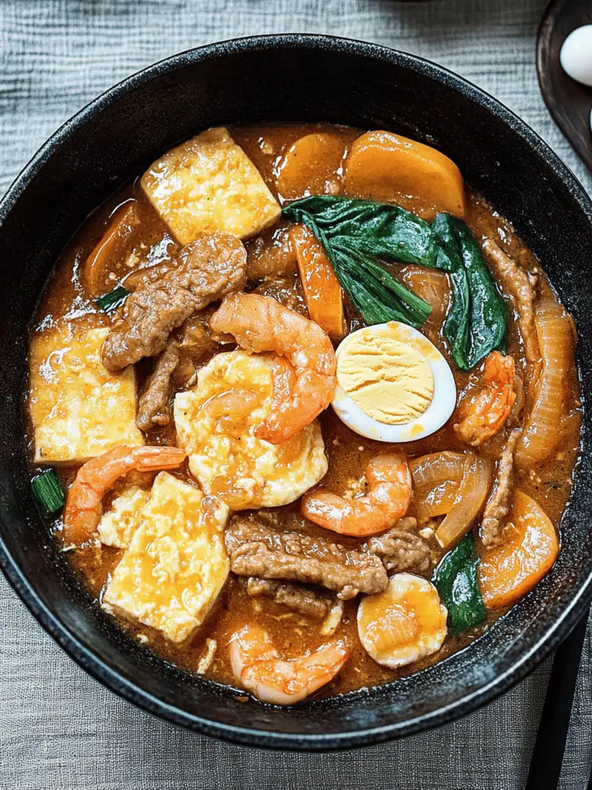 Sizzling Hot Plate Egg Tofu Beancurd for Quick Dinners 3 Hot Plate Egg Tofu Beancurd
