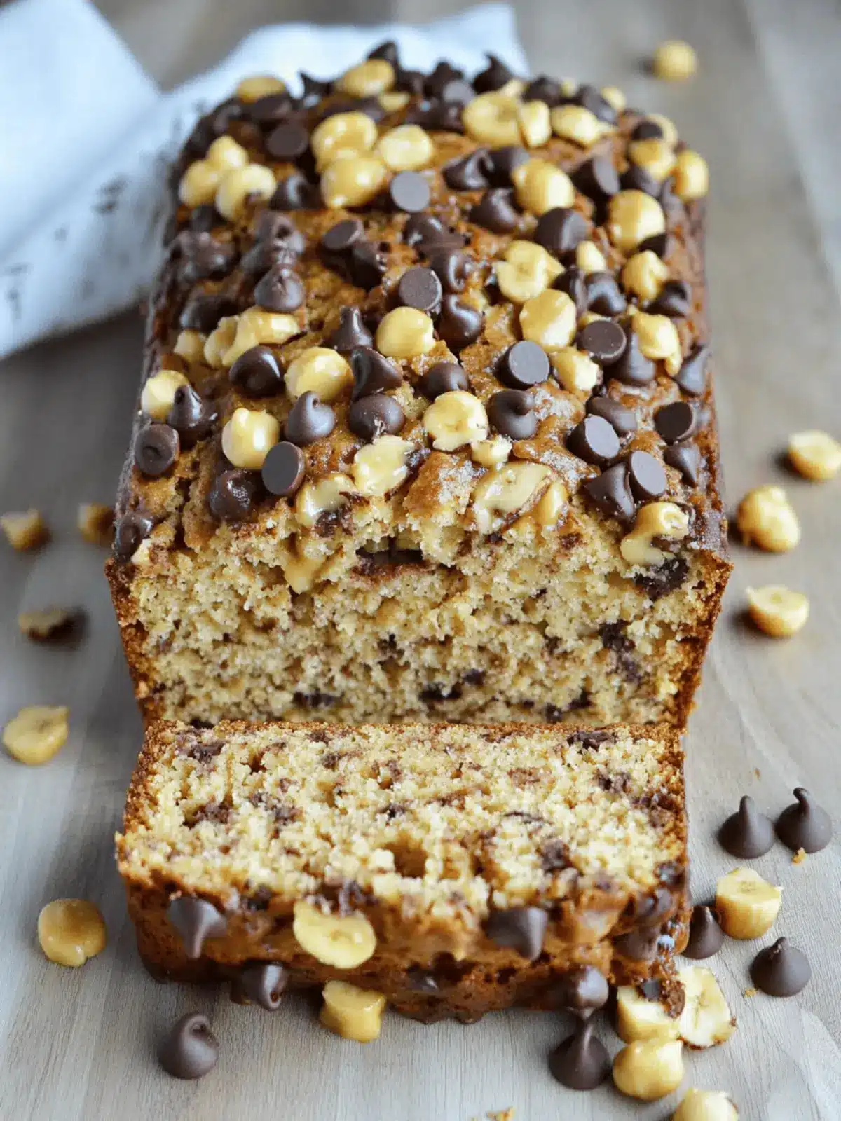 Mouthwatering Chocolate Chip Peanut Butter Oatmeal Banana Bread 3 Chocolate Chip Peanut Butter Oatmeal Banana Bread